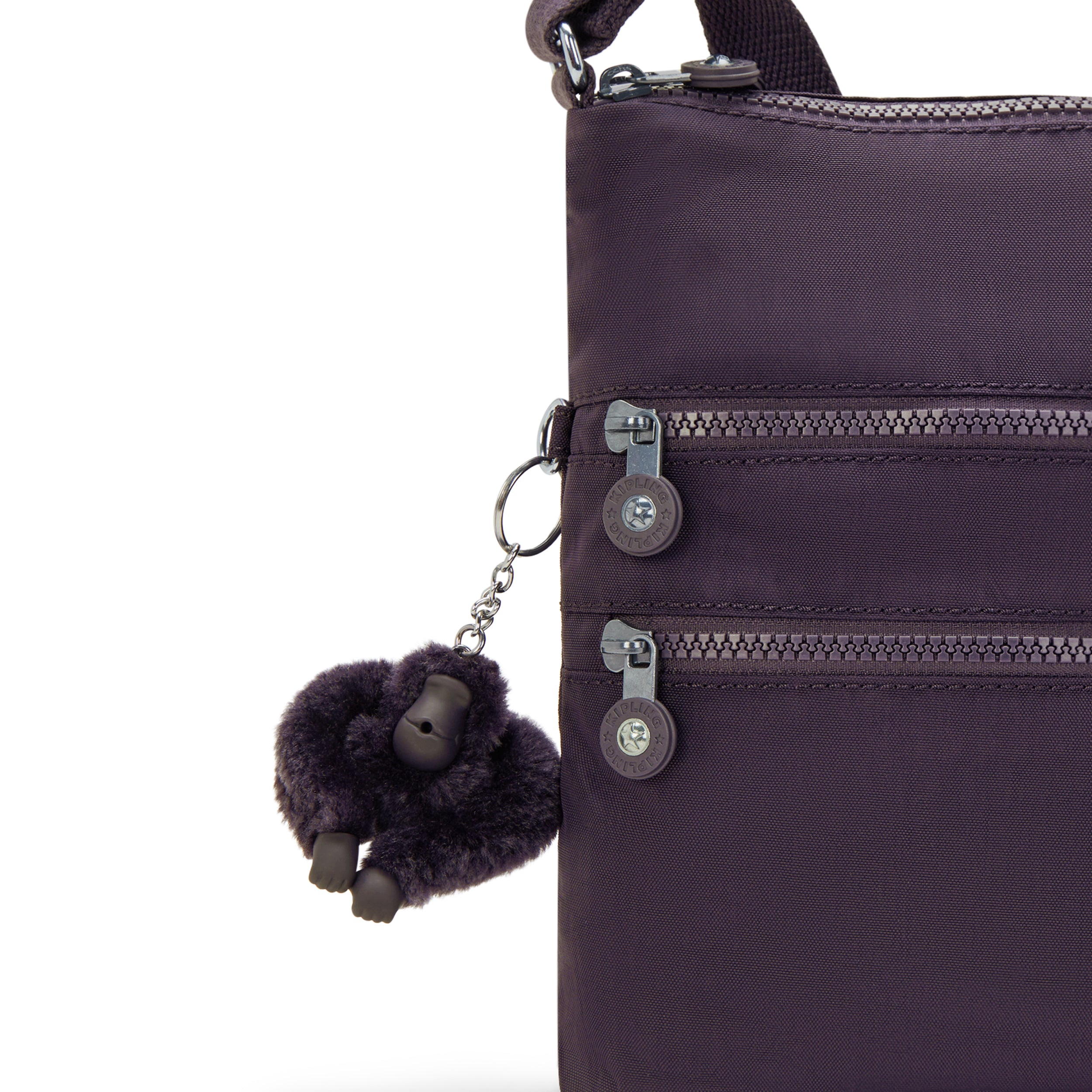 Kipling Alvar Ultimate Plum Crossbody Bag 13335-67U