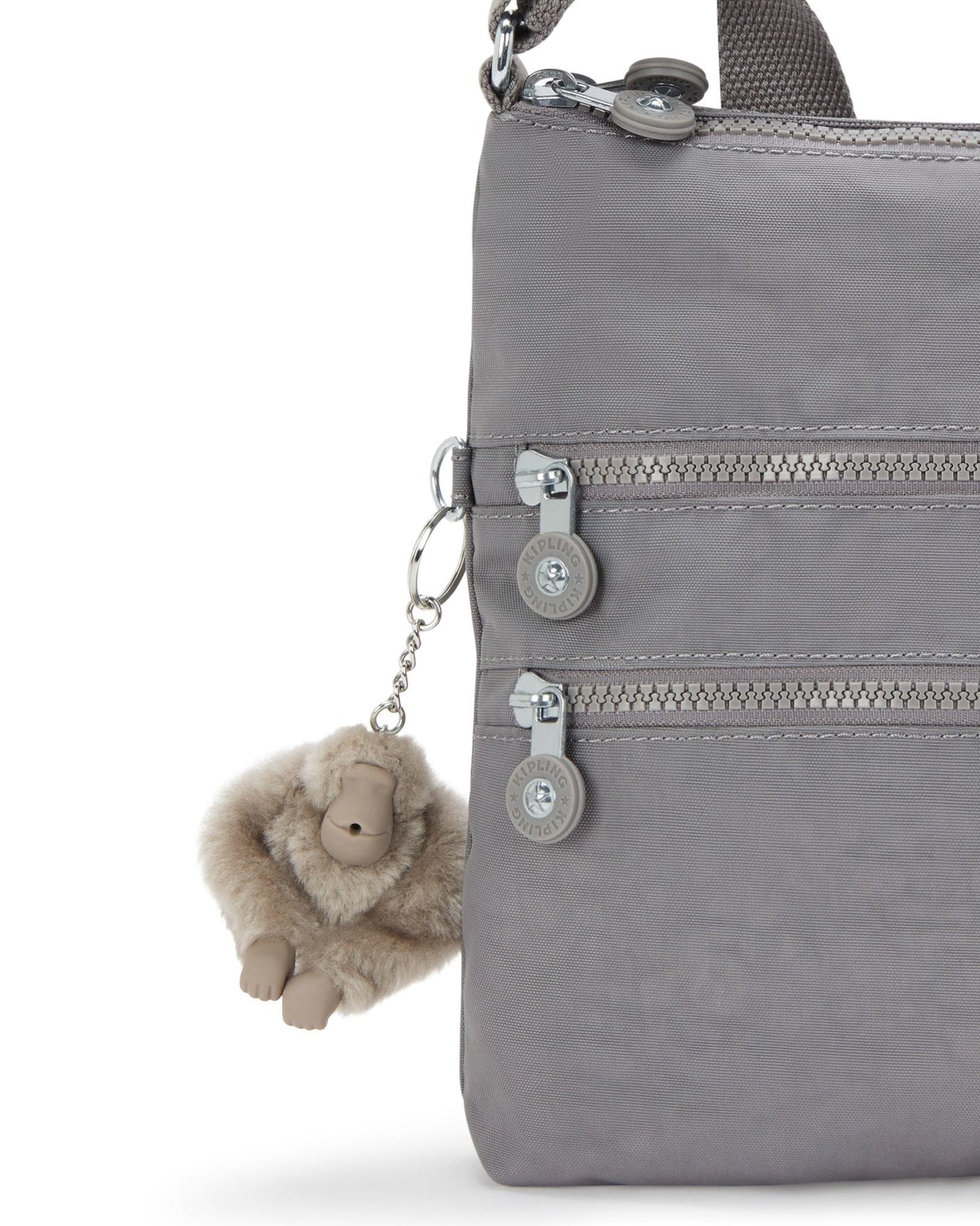 Kipling Alvar Inviting Grey Medium Crossbody 13335-8DH