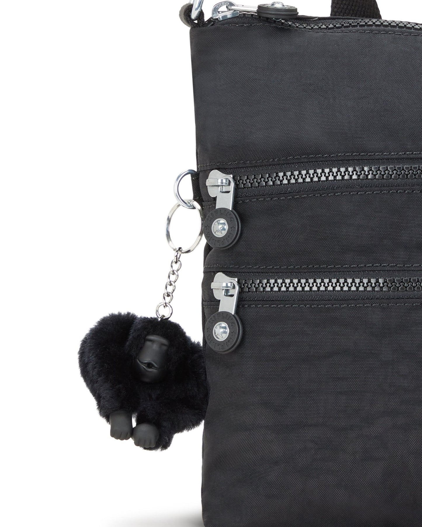 Kipling Alvar Black Noir Medium Crossbody Bag C213335-P39