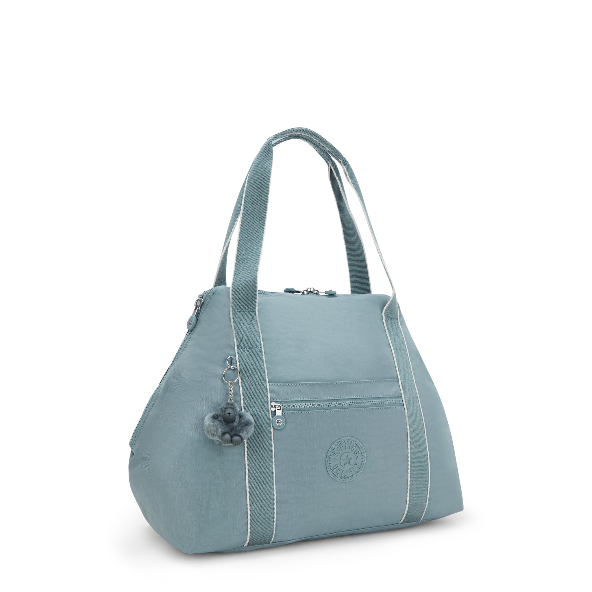 Kipling Art M Relaxed Grey Tote Bag 13405-3NL