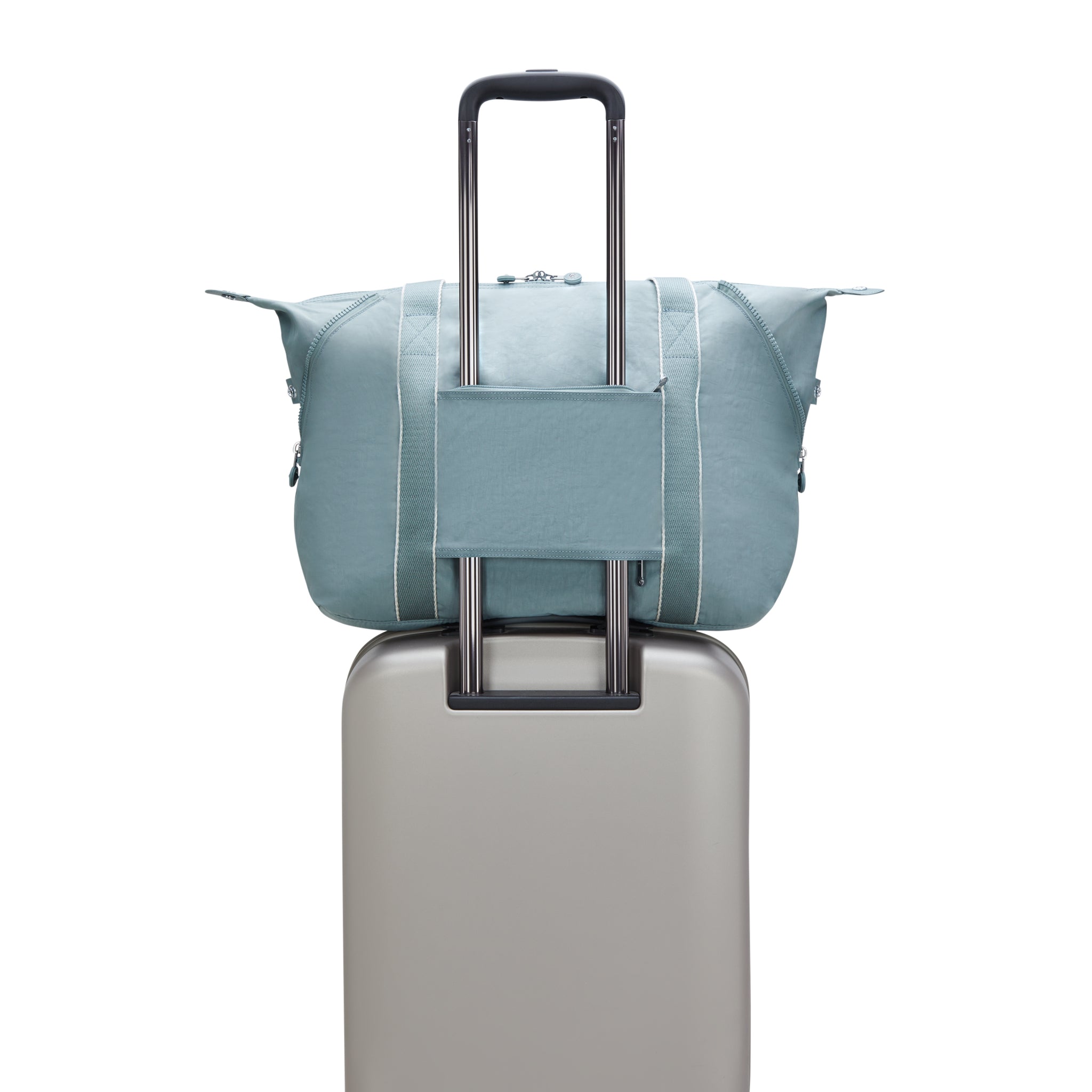 Kipling Art M Relaxed Grey Tote Bag 13405-3NL