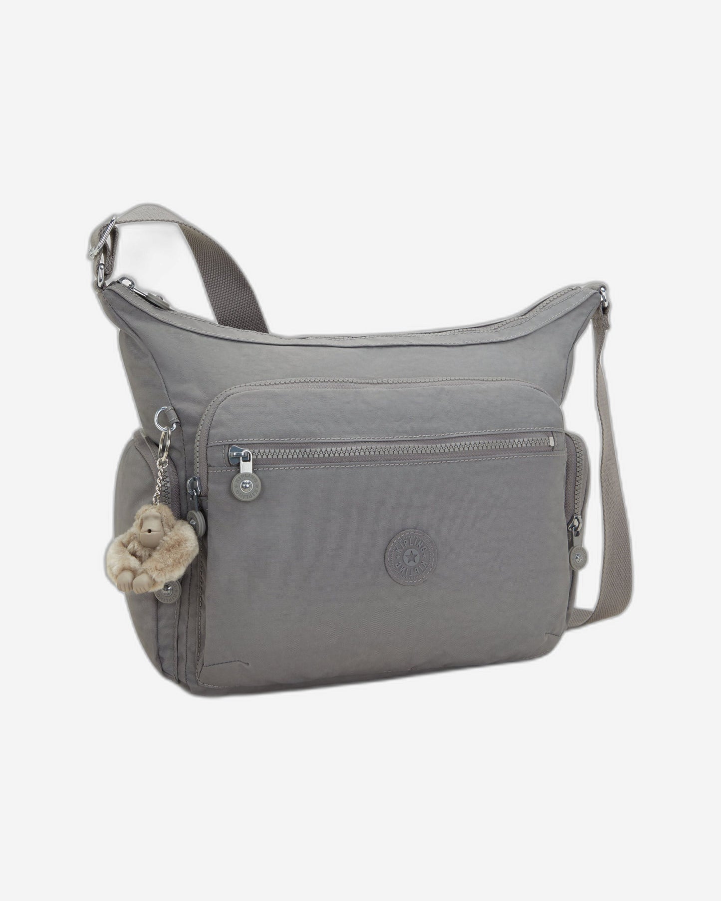Kipling Gabbie Inviting Grey Large crossbody 15255-8DH