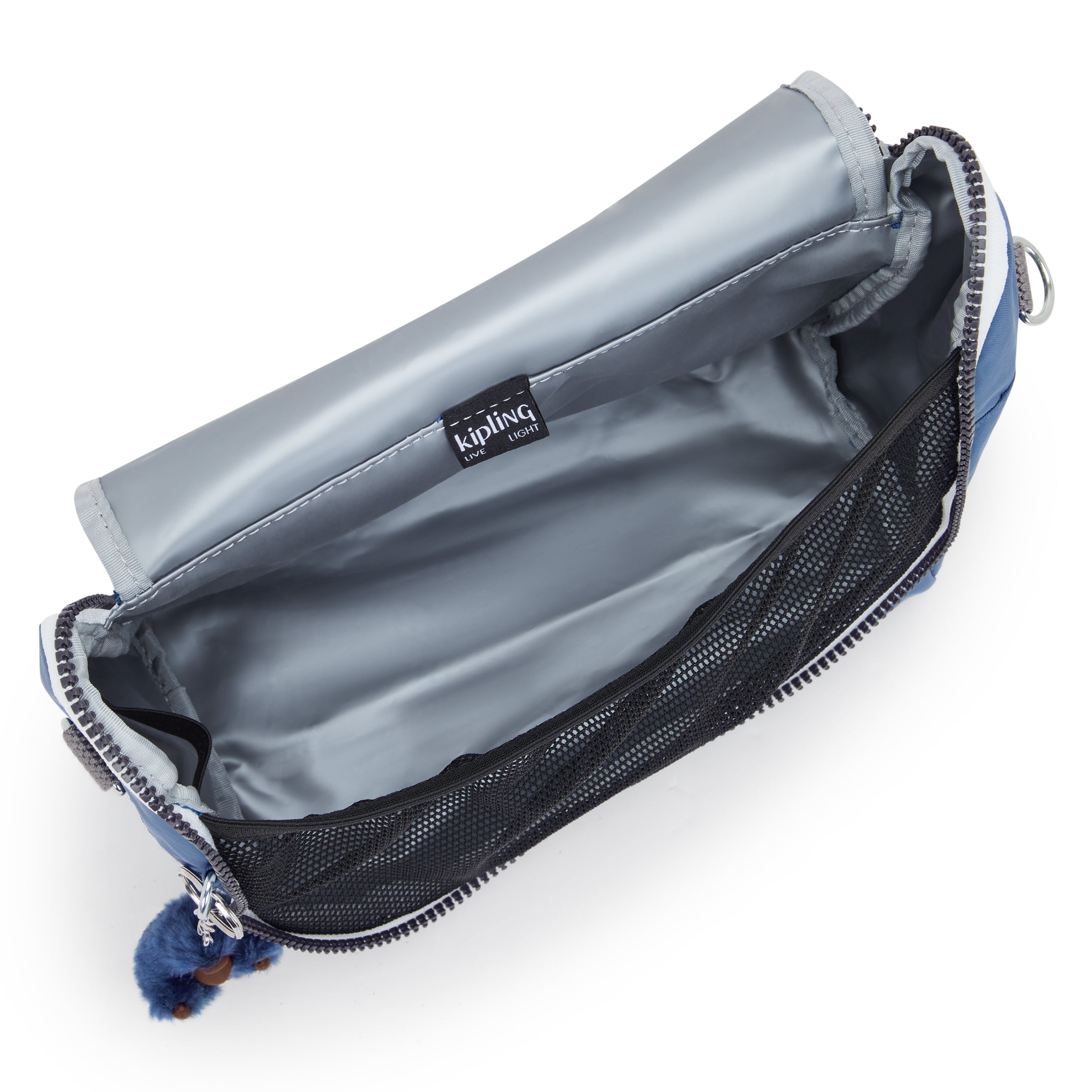 Kipling New Kichirou Fantasy Blue Bl Trolley Sleeve Lunch Bag C215289-8FB