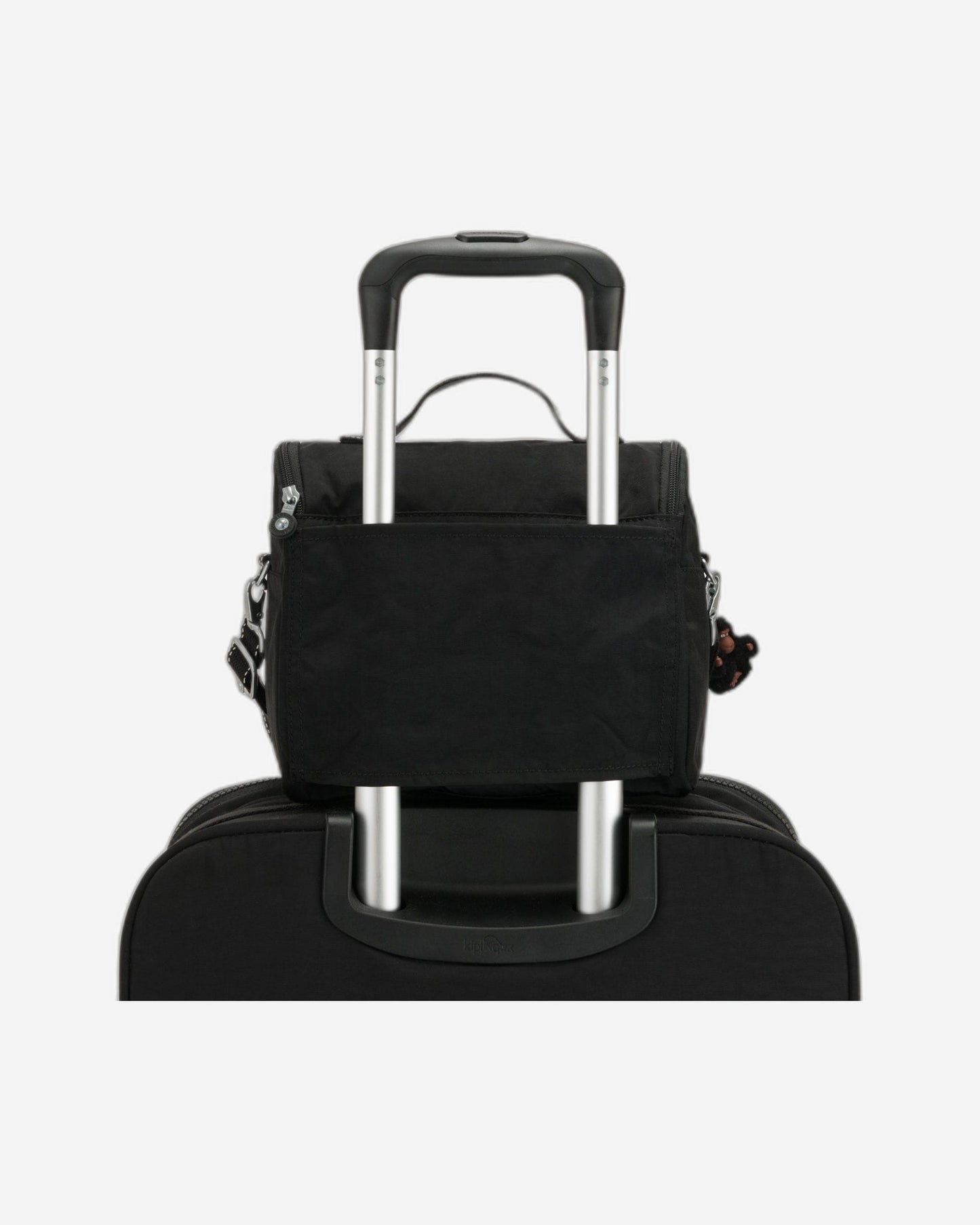 Kipling New Kichirou True Black Large Lunch Bag with Trolley Sleeve C215289-J99