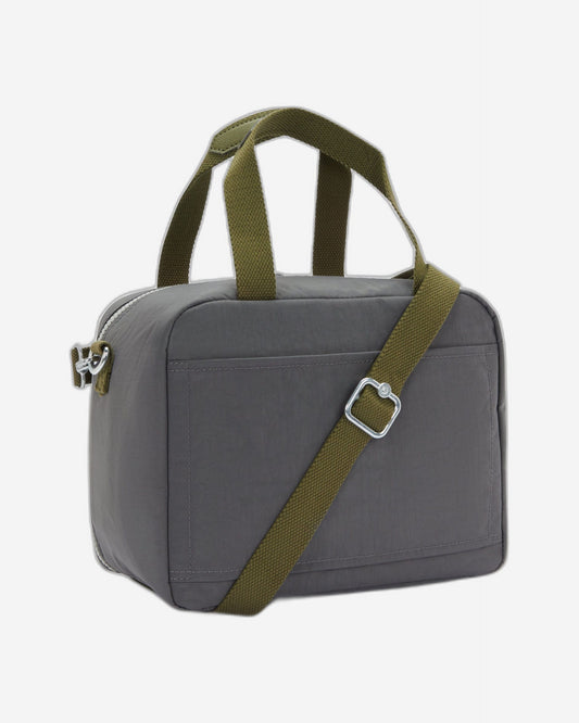 Kipling Miyo Back to Grey Large Lunch Bag with Trolley Sleeve 15381-1DX