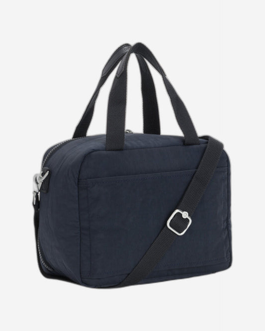 Kipling Miyo True Blue Tonal Large Lunch Bag with Trolley Sleeve 15381-4DX