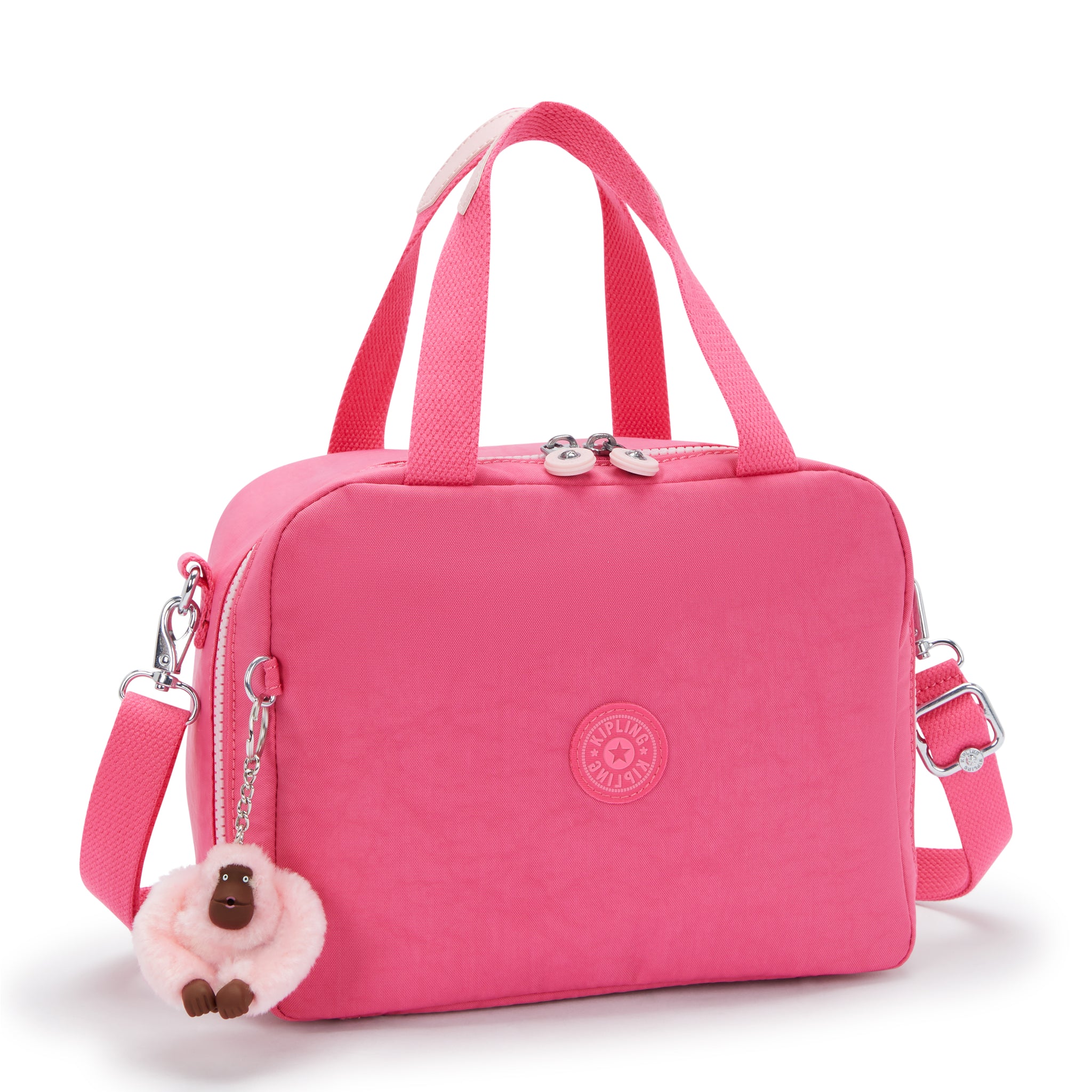 Kipling Miyo Happy Pink C Trolley Sleeve Lunch Bag C215381-BZ8