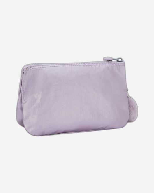 Kipling Creativity Xl Lilac Moon Met Extra Large Purse (with Removable Wristlet) 15813-4HT