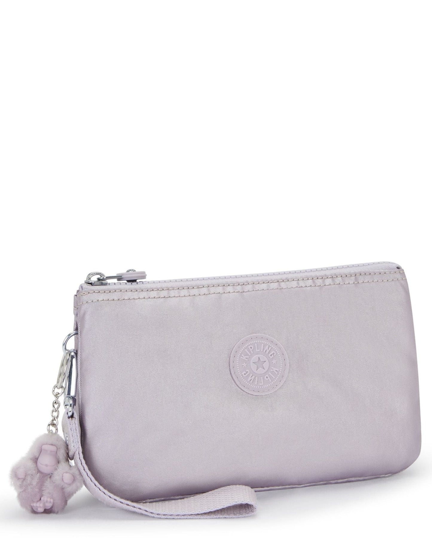 Kipling Creativity Xl Lilac Moon Met Extra Large Purse (with Removable Wristlet) 15813-4HT
