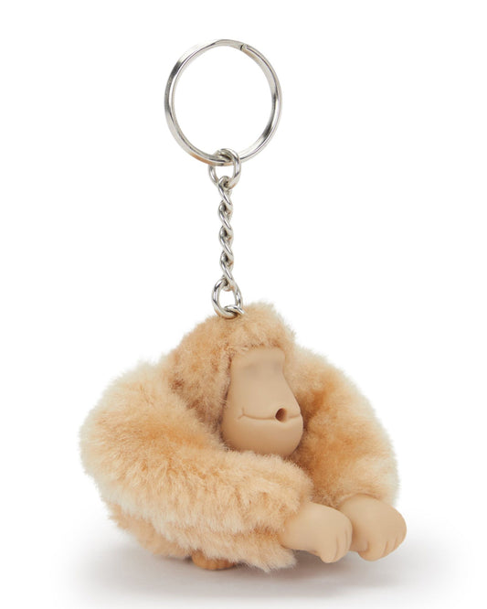 Kipling Monkeyclip S Early Tan Small monkey keyhangers 16474-7CN