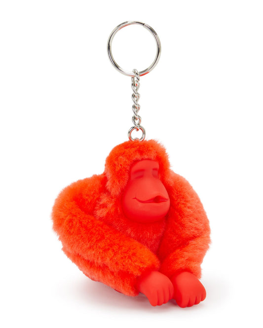 Kipling Monkeyclip M Open Orange Medium monkey keyhangers 16479-8CM