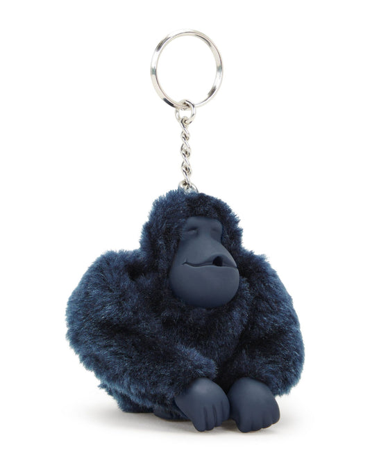 Kipling Monkeyclip M Blue Bleu 2 Medium Monkey Keyhanger C216479-96V