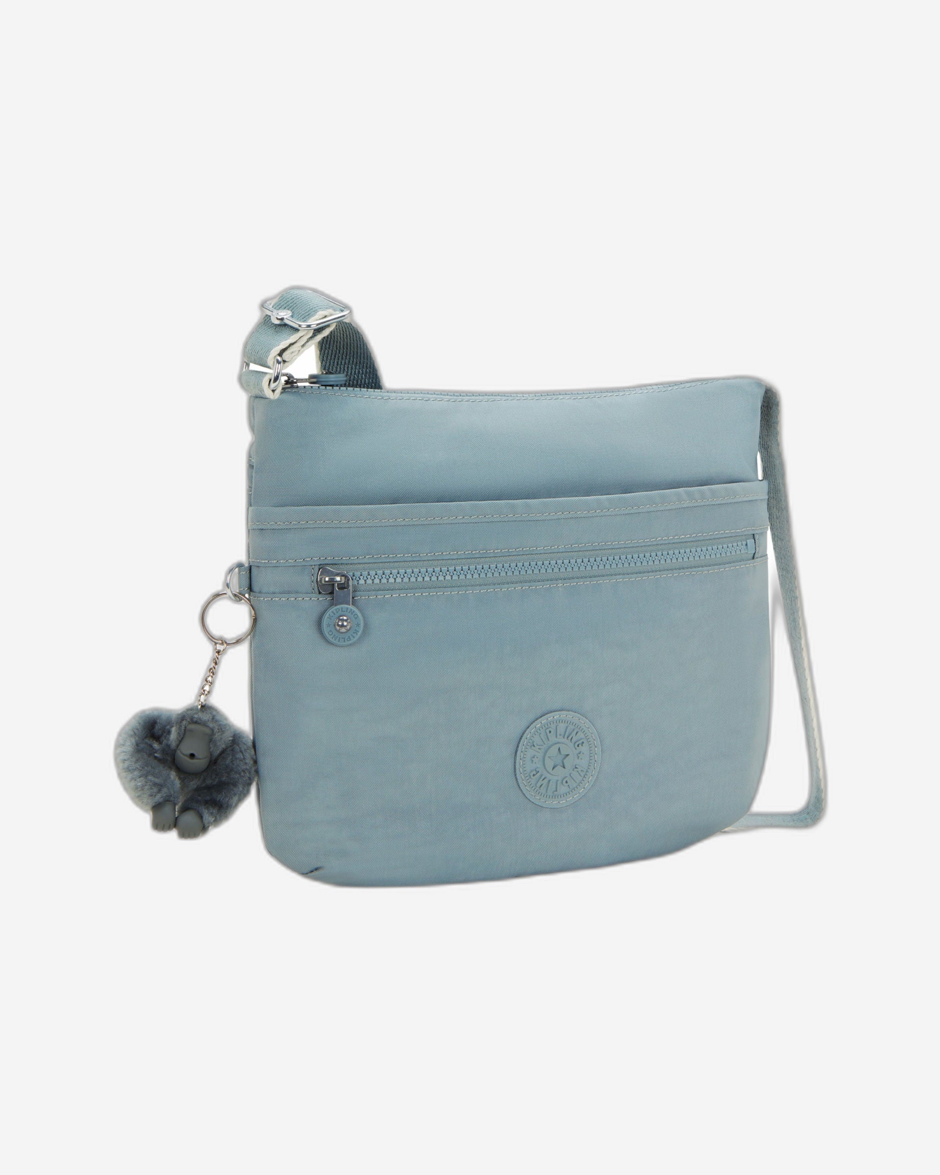 Kipling Arto Relaxed Grey Medium Crossbody 19911-3NL