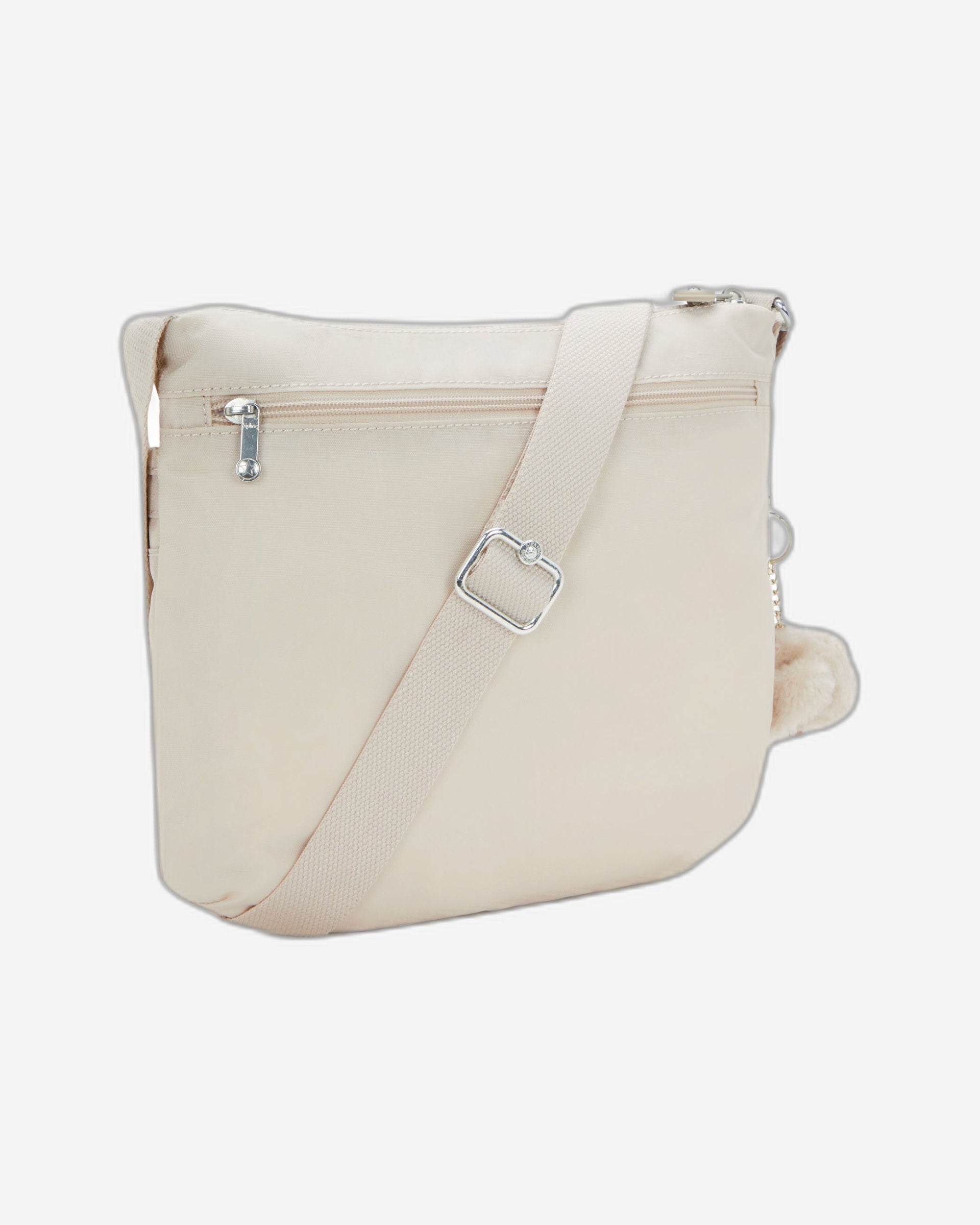 Kipling Arto Hideaway Beige Crossbody Bag 19911-7JR