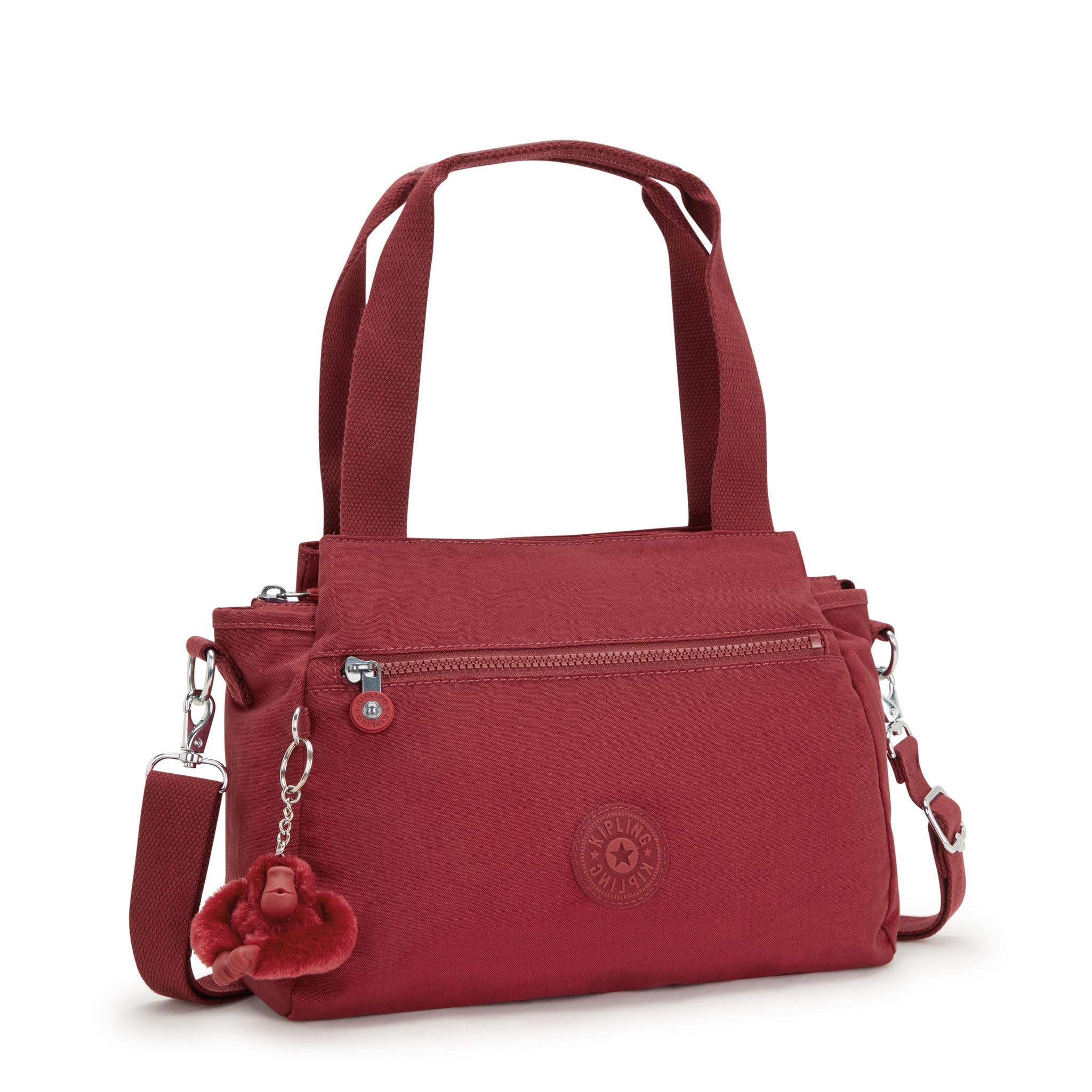 Kipling Elysia Funky Red Shoulder Bag 43791-4SS
