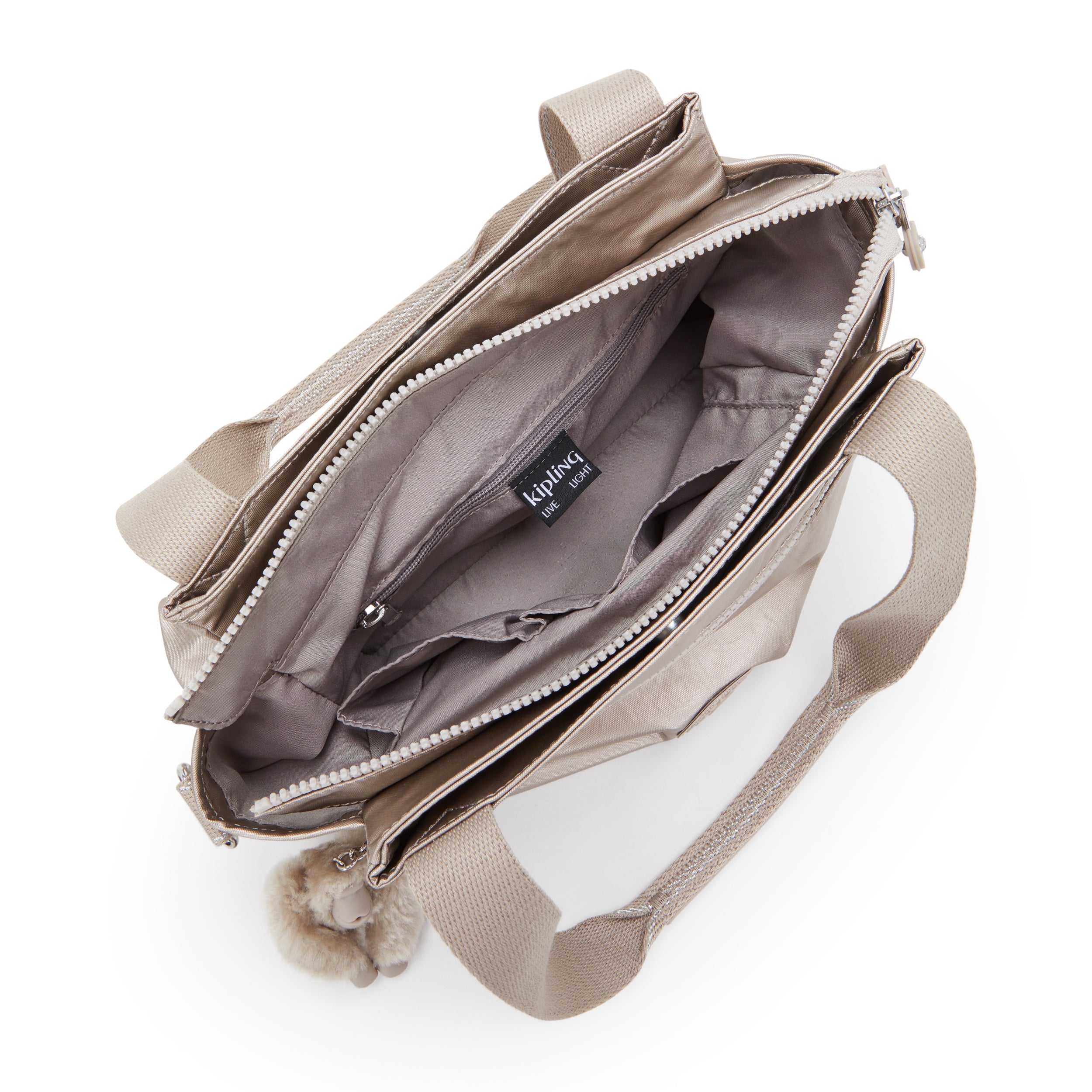 Kipling Elysia Metallic Glow Shoulder Bag 43793-48I