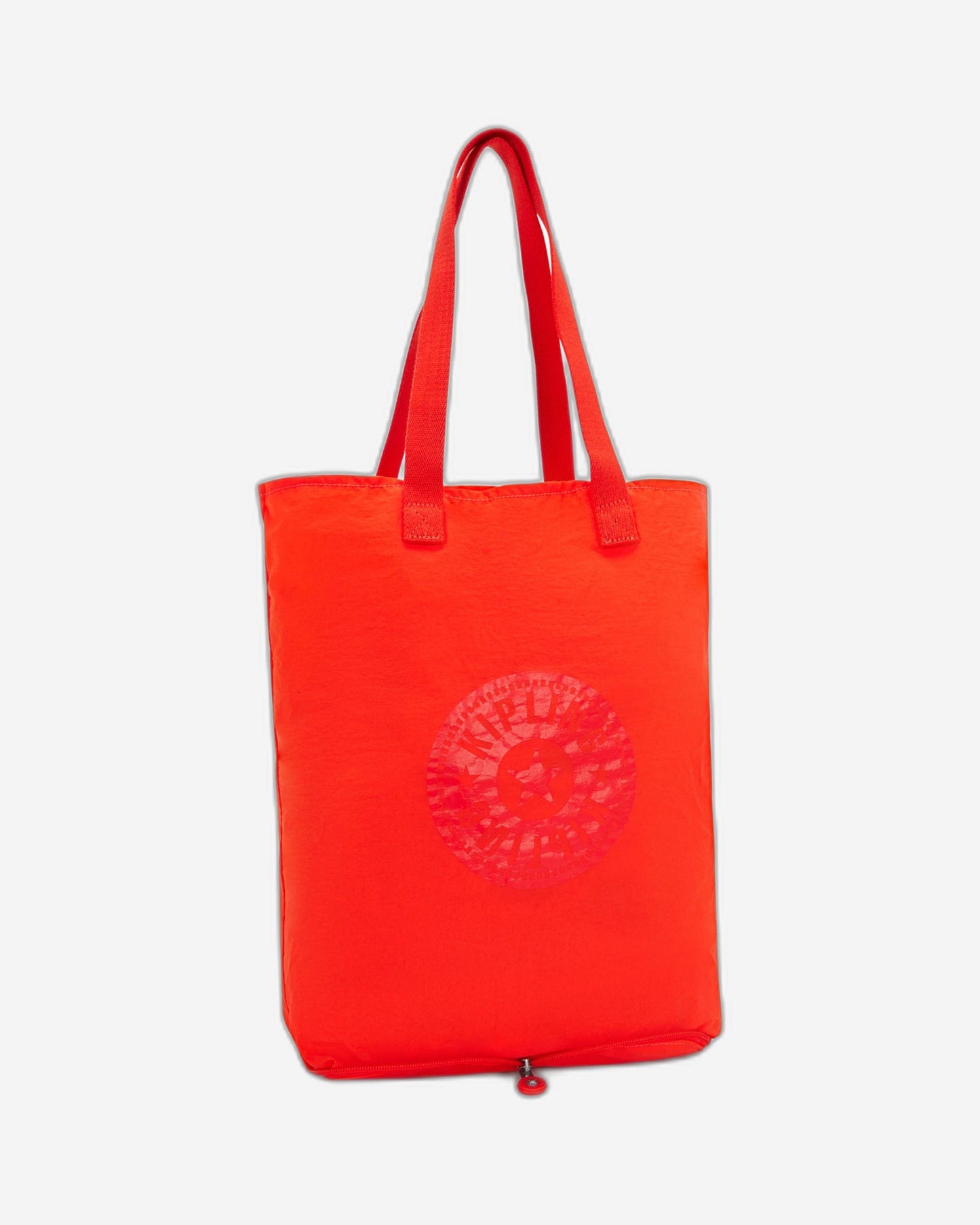 Kipling Hip Hurray 5 Open Orange Hip Medium Foldable Tote I1572-SP1