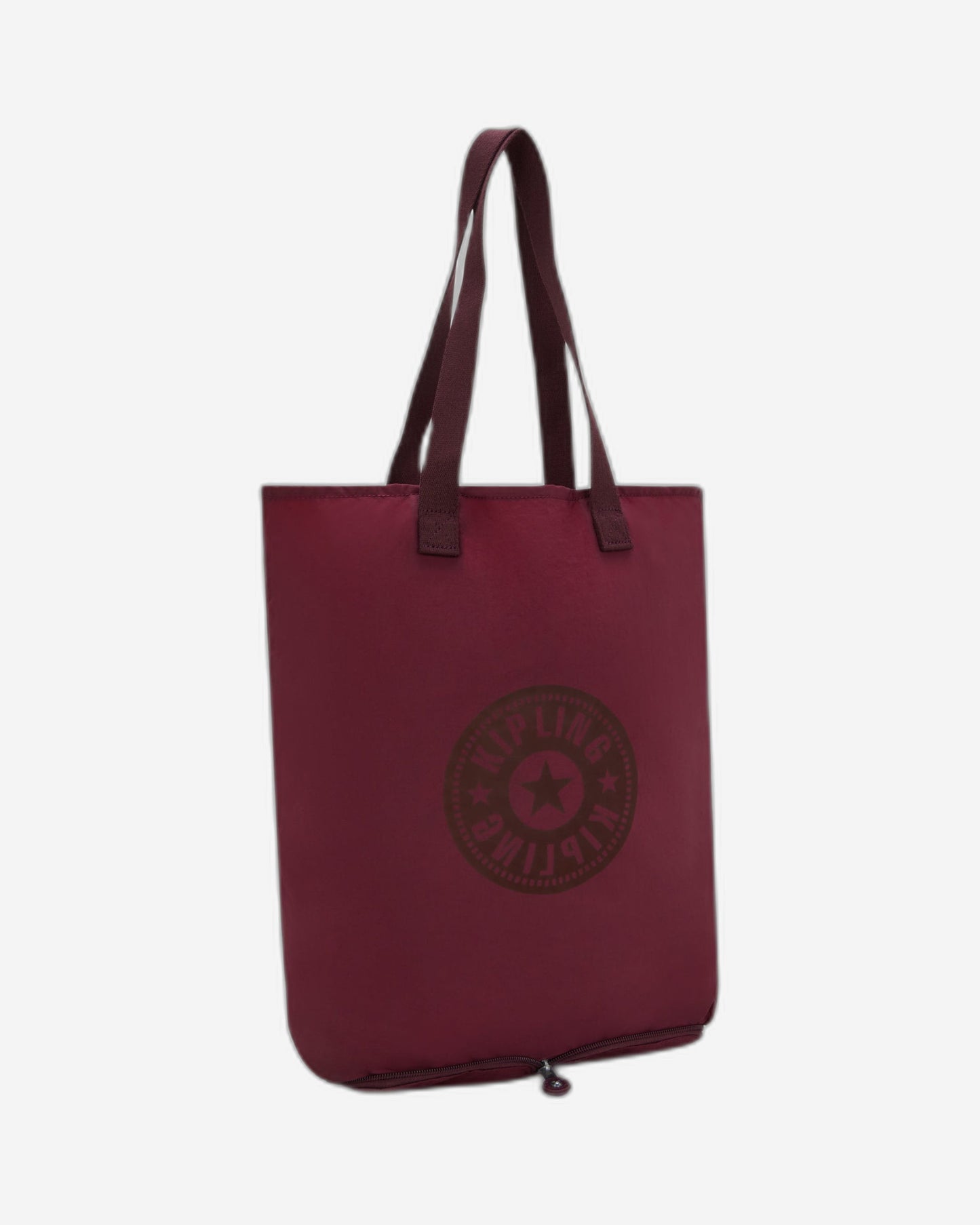 Kipling Hip Hurray 5 Lounge Wine Hip Medium foldable tote I1572-TY6