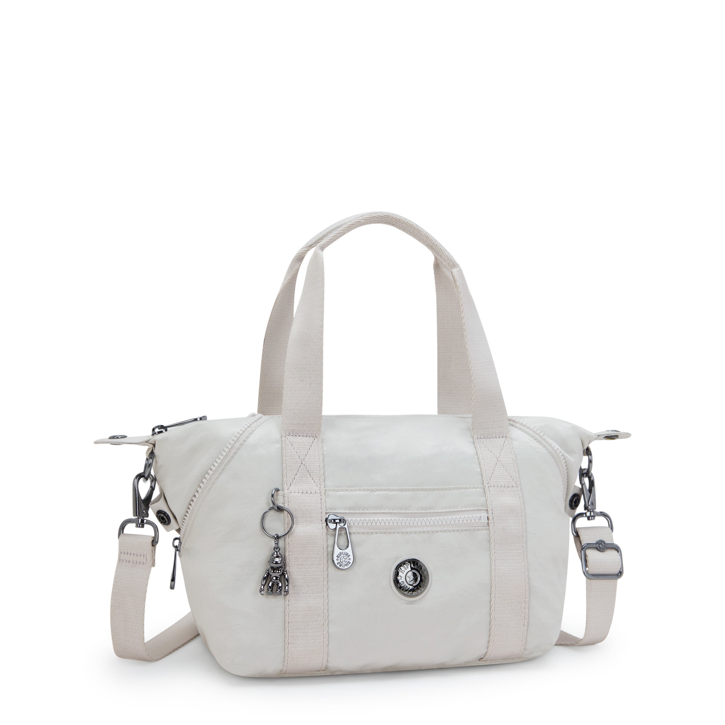 Kipling Art Mini Silver Night Shoulder Bag I2526-8EL