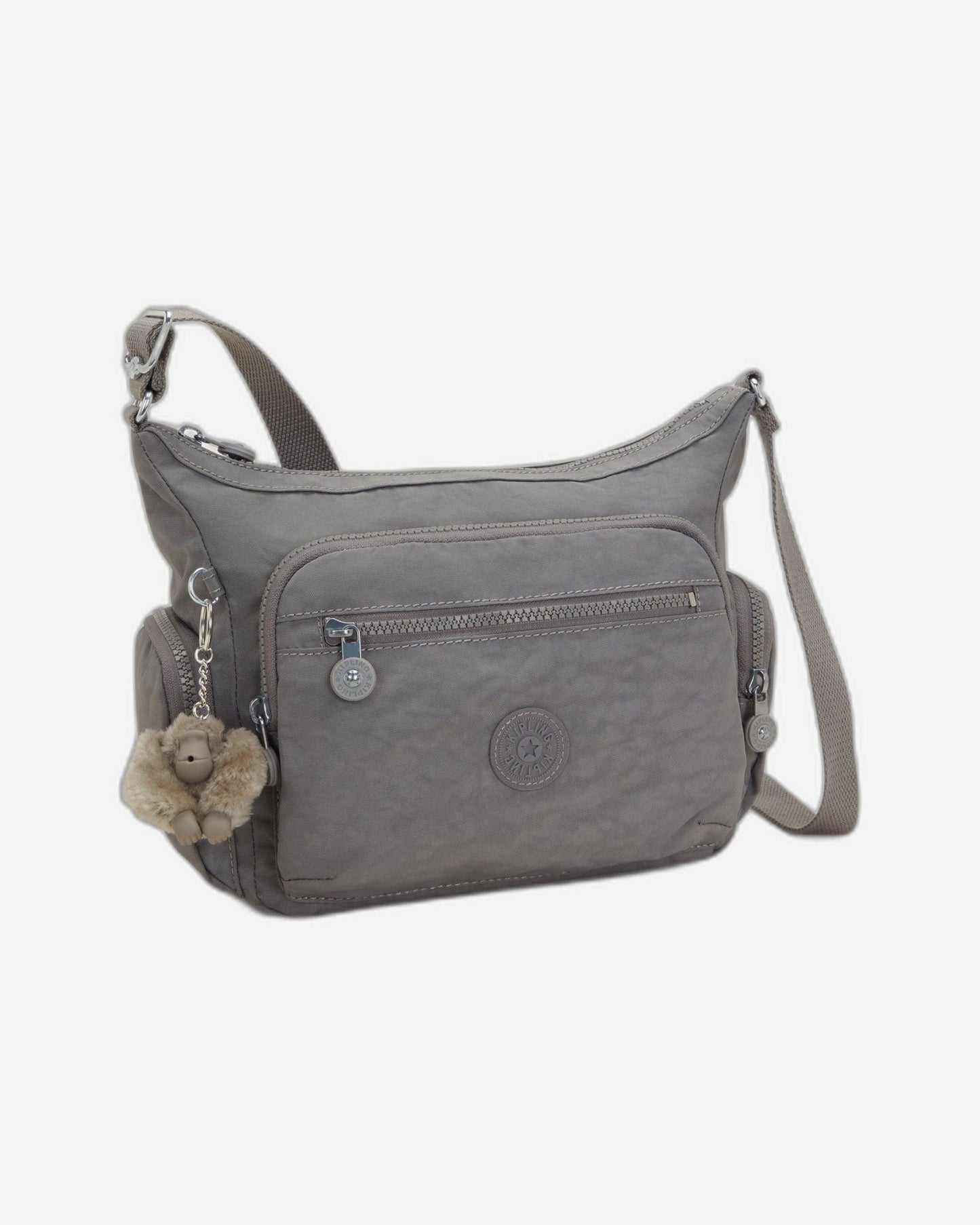 Kipling Gabbie S Inviting Grey Medium Crossbody I2531-8DH