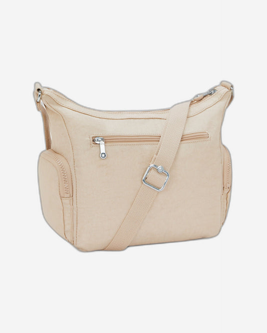 Kipling Gabbie S Sparkled Beige Medium crossbody I2532-5DV