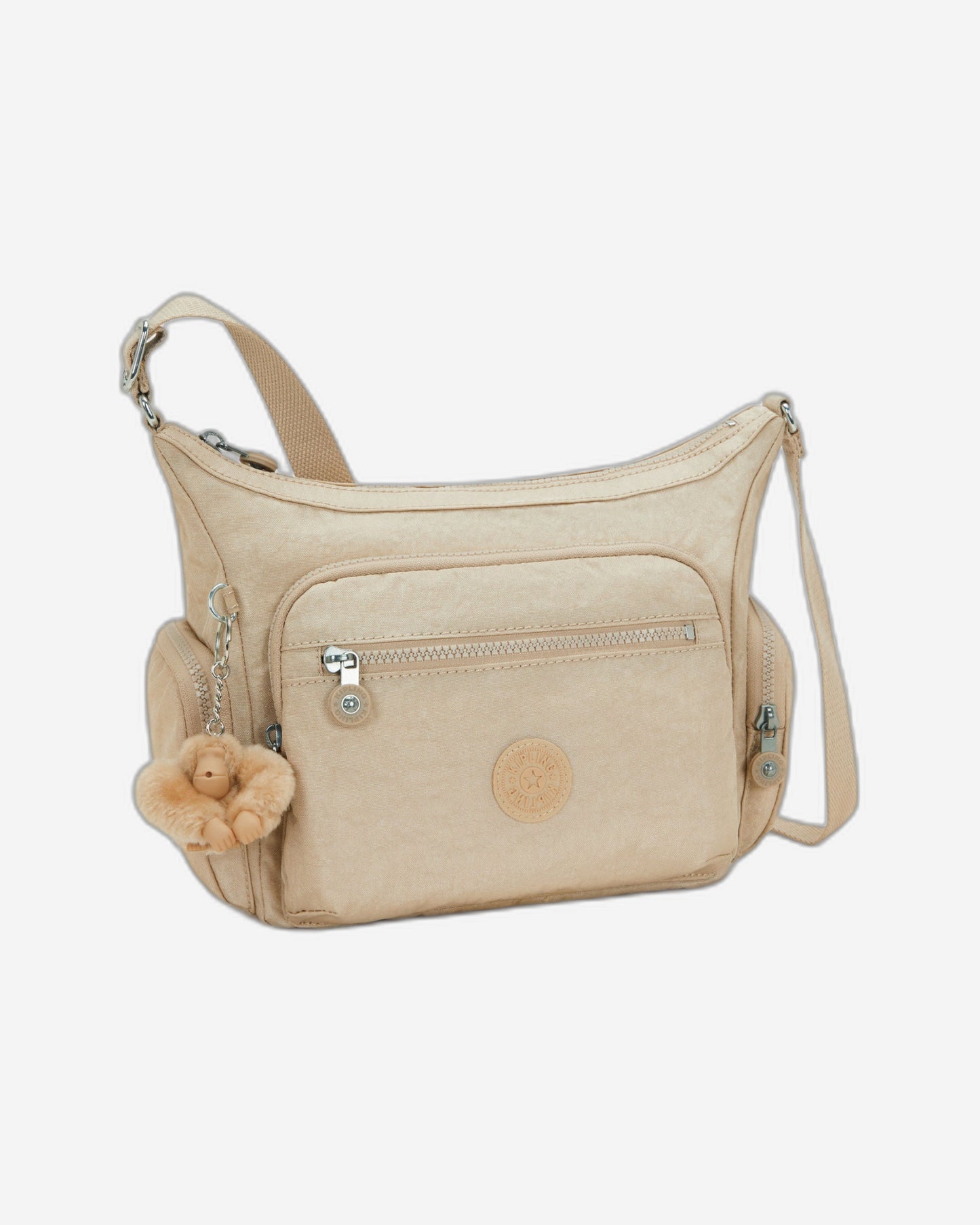 Kipling Gabbie S Sparkled Beige Medium crossbody I2532-5DV
