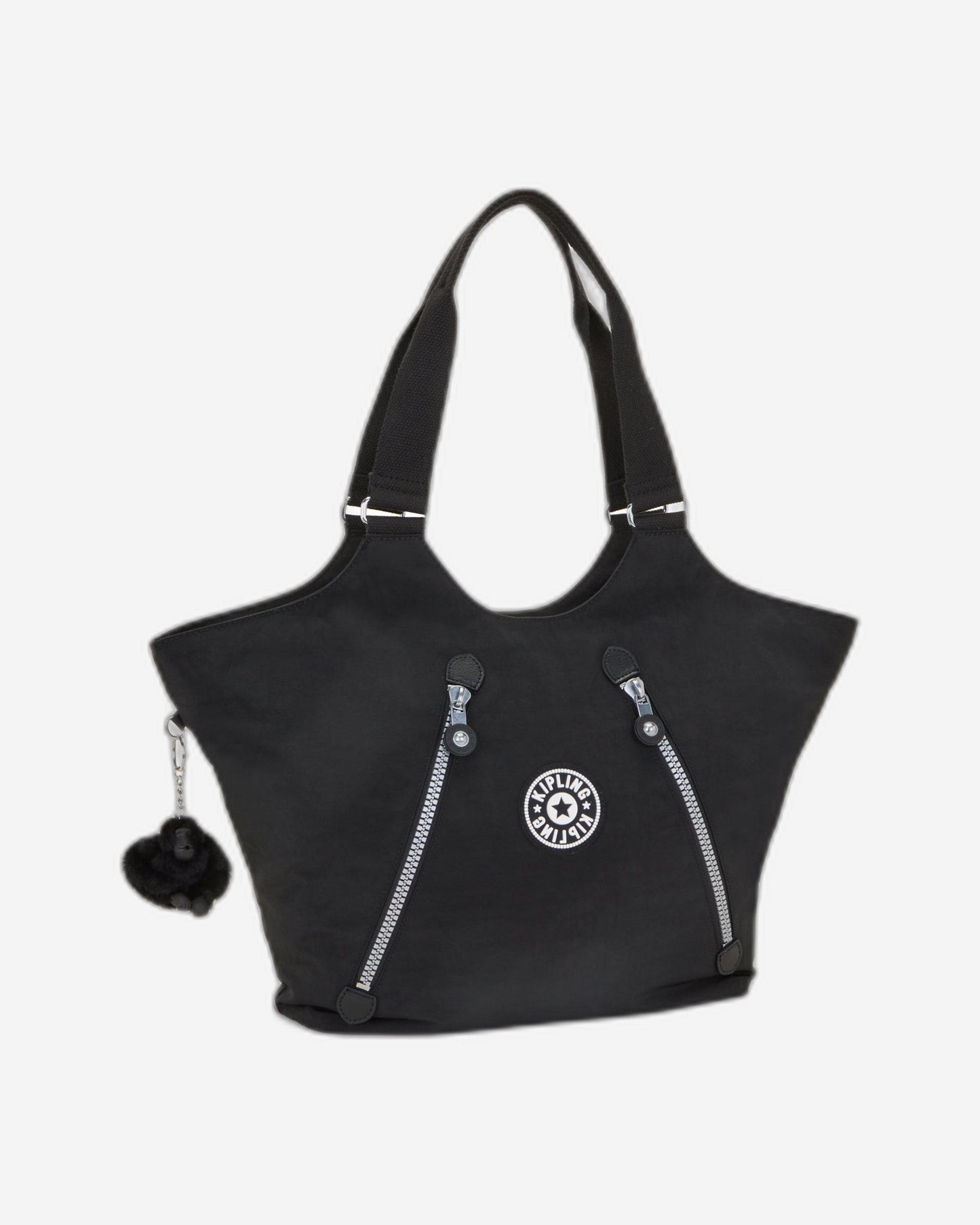 Kipling New Cicely Rapid Black Medium Tote Bag C2I2888-1RE