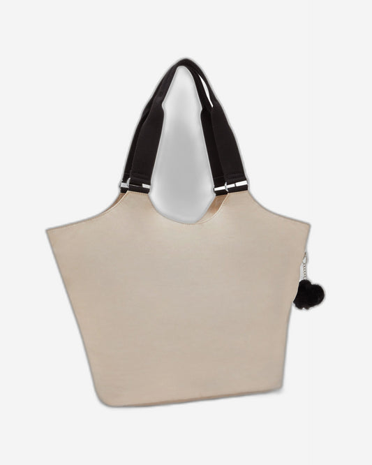 Kipling New Cicely Back To Beige H Medium Tote I2888-3RY