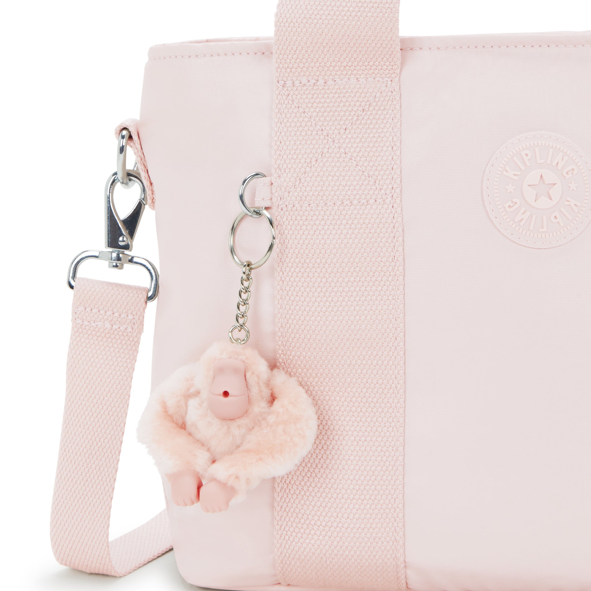 Kipling Minta M Pink Shine Tote Bag I2923-3DZ
