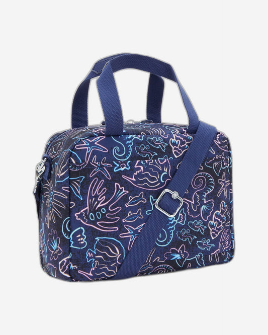 Kipling Miyo Disco Fish Large Lunch Bag with Trolley Sleeve I2989-4FK