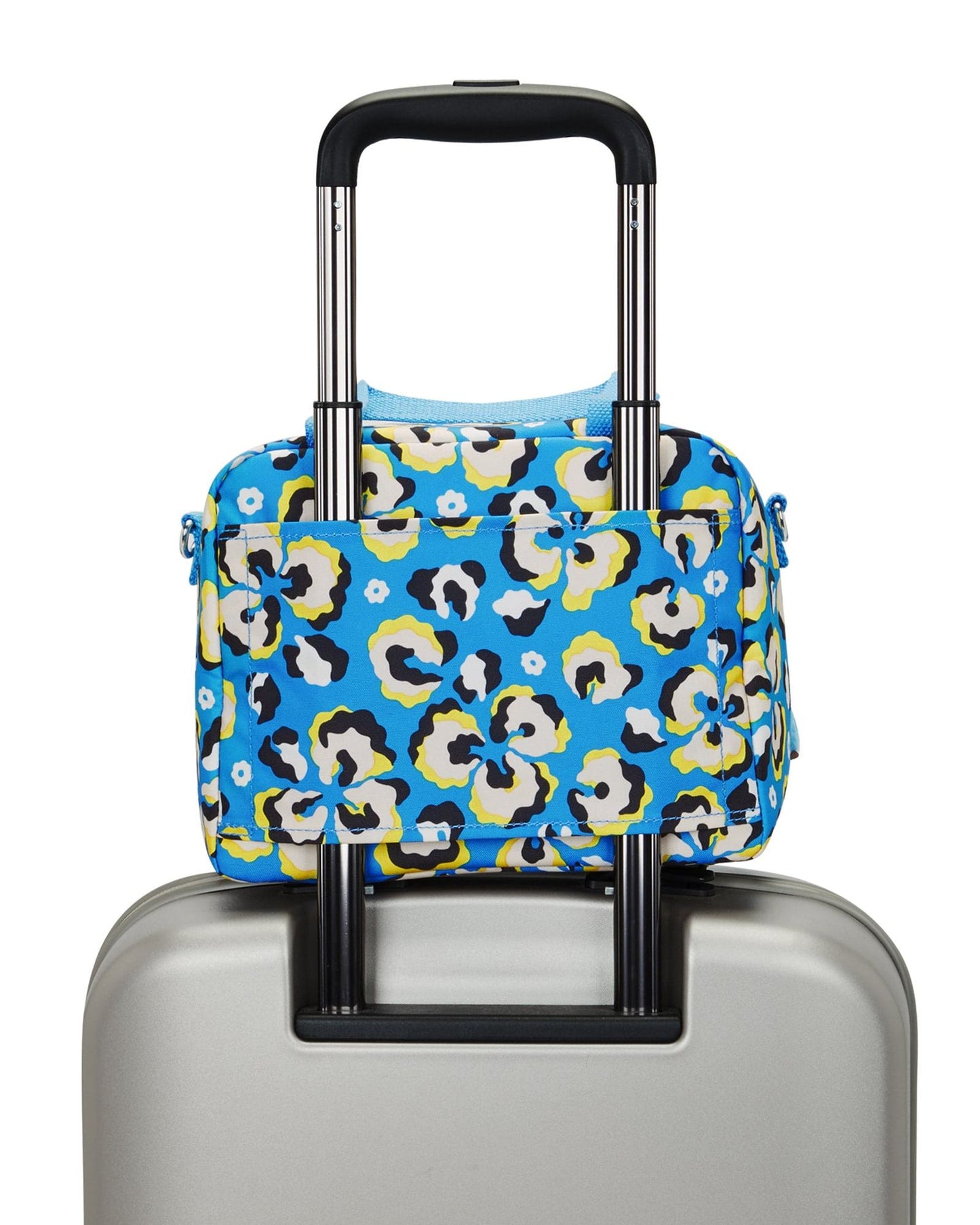 Kipling Miyo Leopard Floral Large Lunch Bag with Trolley Sleeve C2I2989-P2A