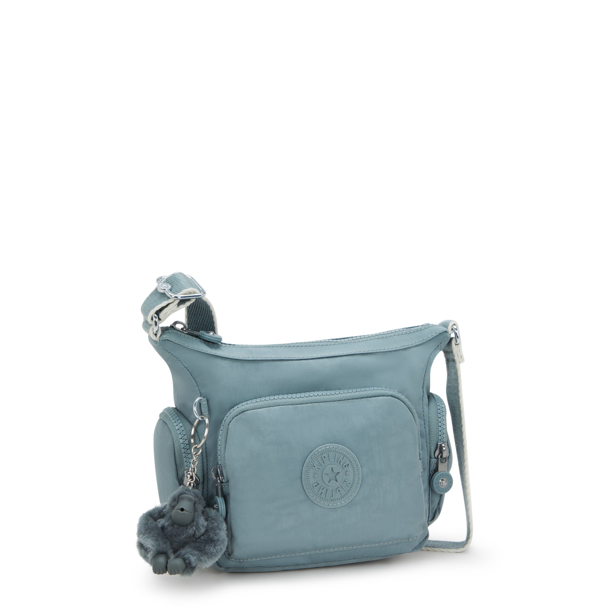 Kipling Gabbie Mini Relaxed Grey Crossbody Bag I3057-3NL