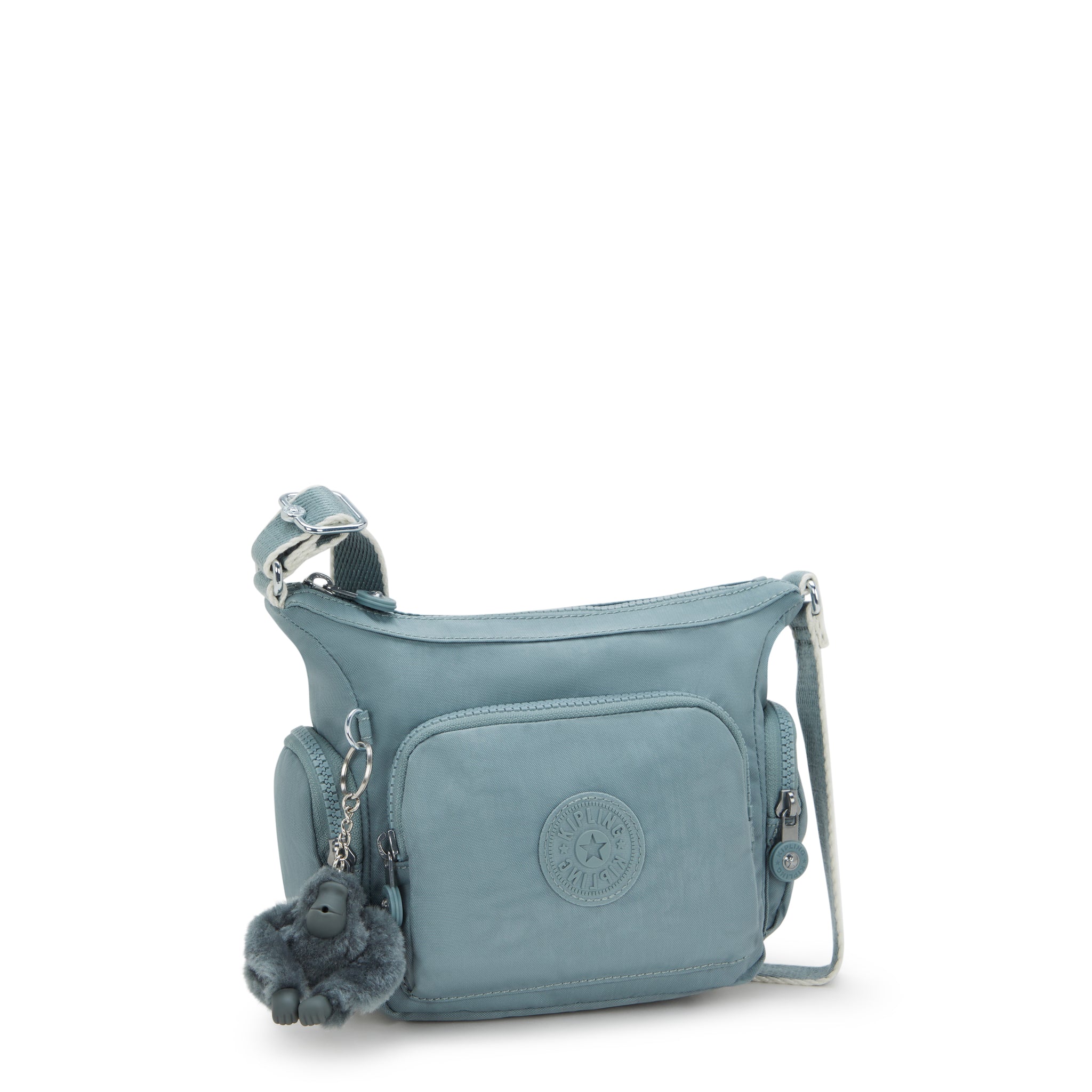 Kipling Gabbie Mini Relaxed Grey Crossbody Bag I3057-3NL