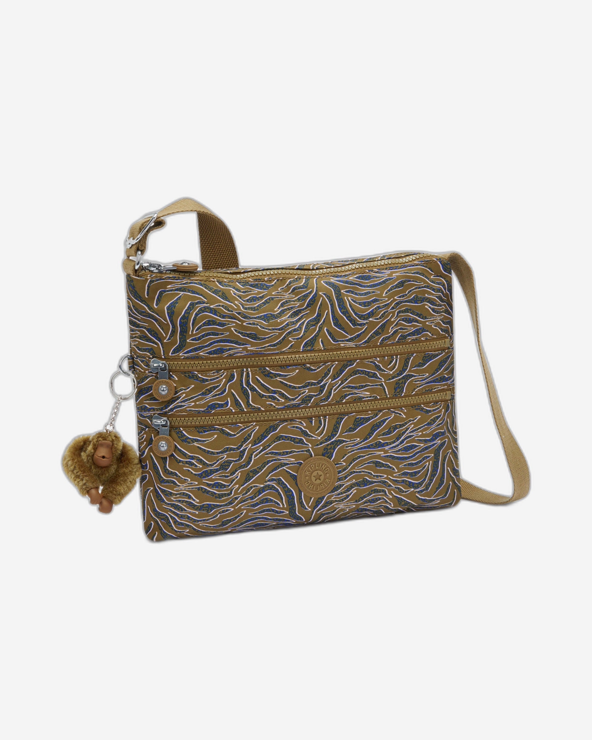 Kipling Alvar Undersea Leaves Crossbody Bag I3066-1PR