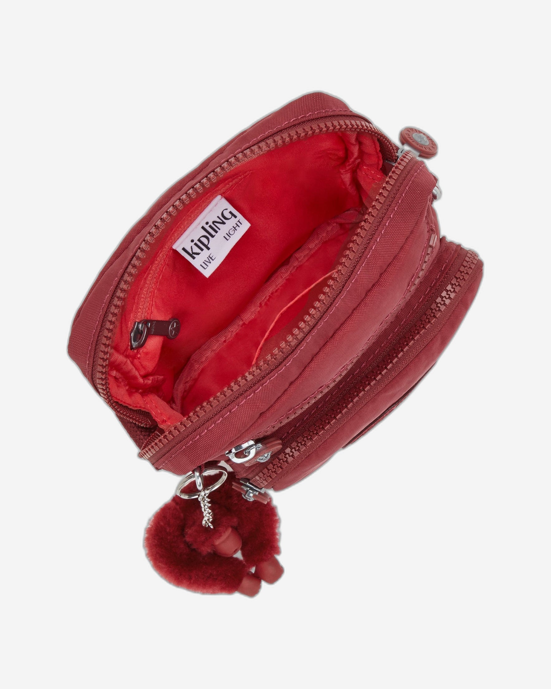 Kipling Gunne Funky Red Crossbody Bag I3244-4SS