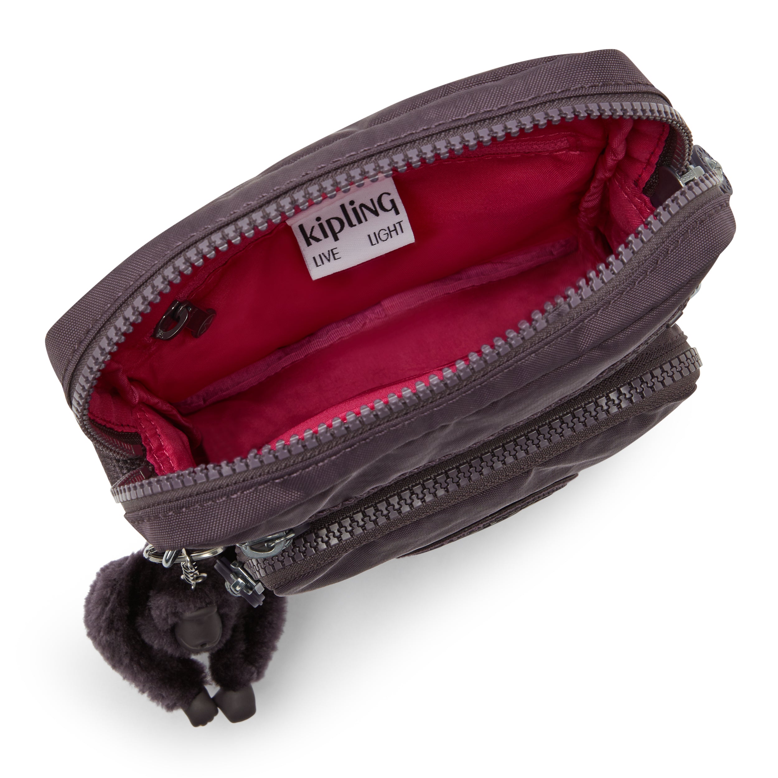 Kipling Gunne Ultimate Plum Crossbody Bag I3244-67U