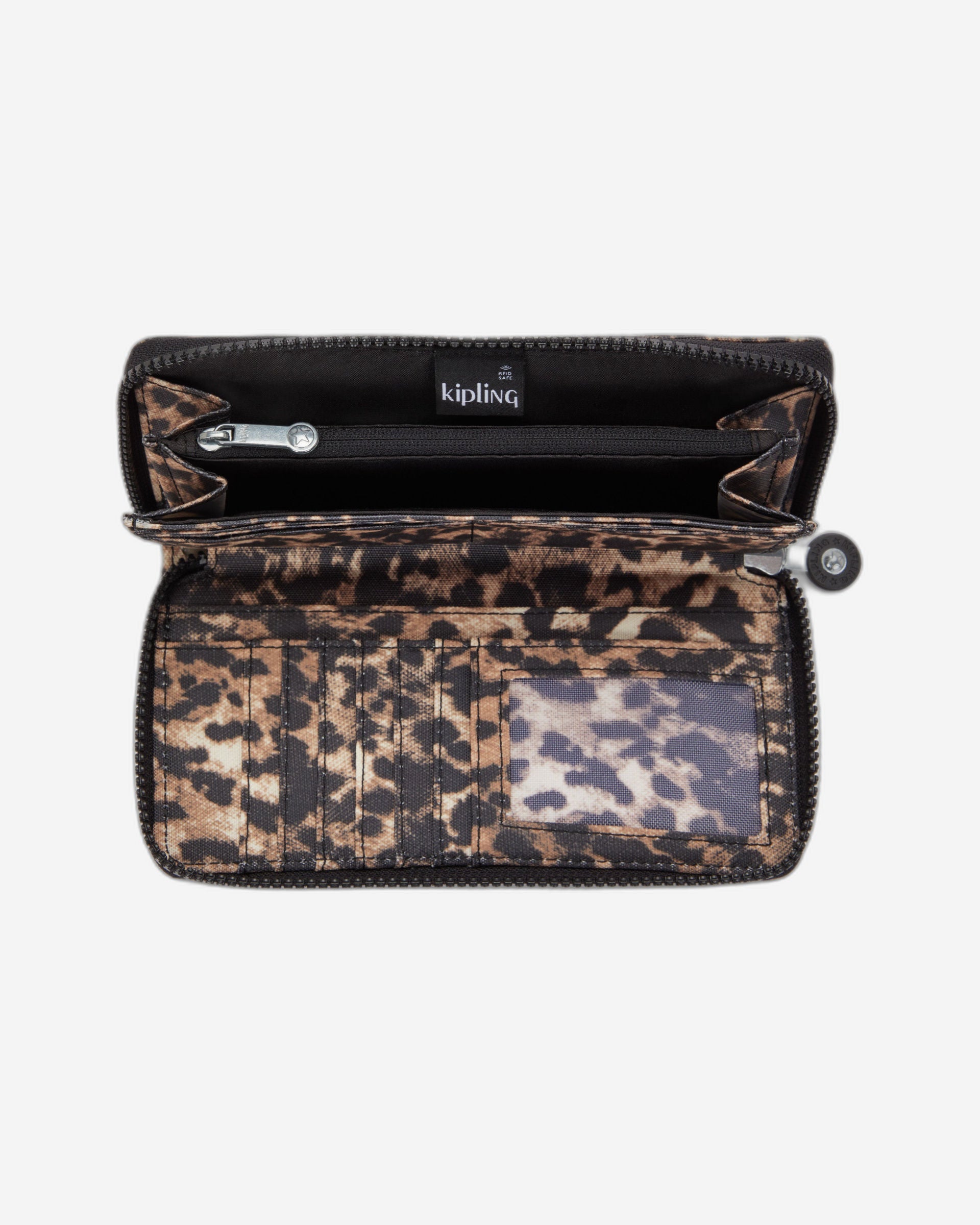 Kipling Money World Wild Leopard Large wallet I3285-6JP
