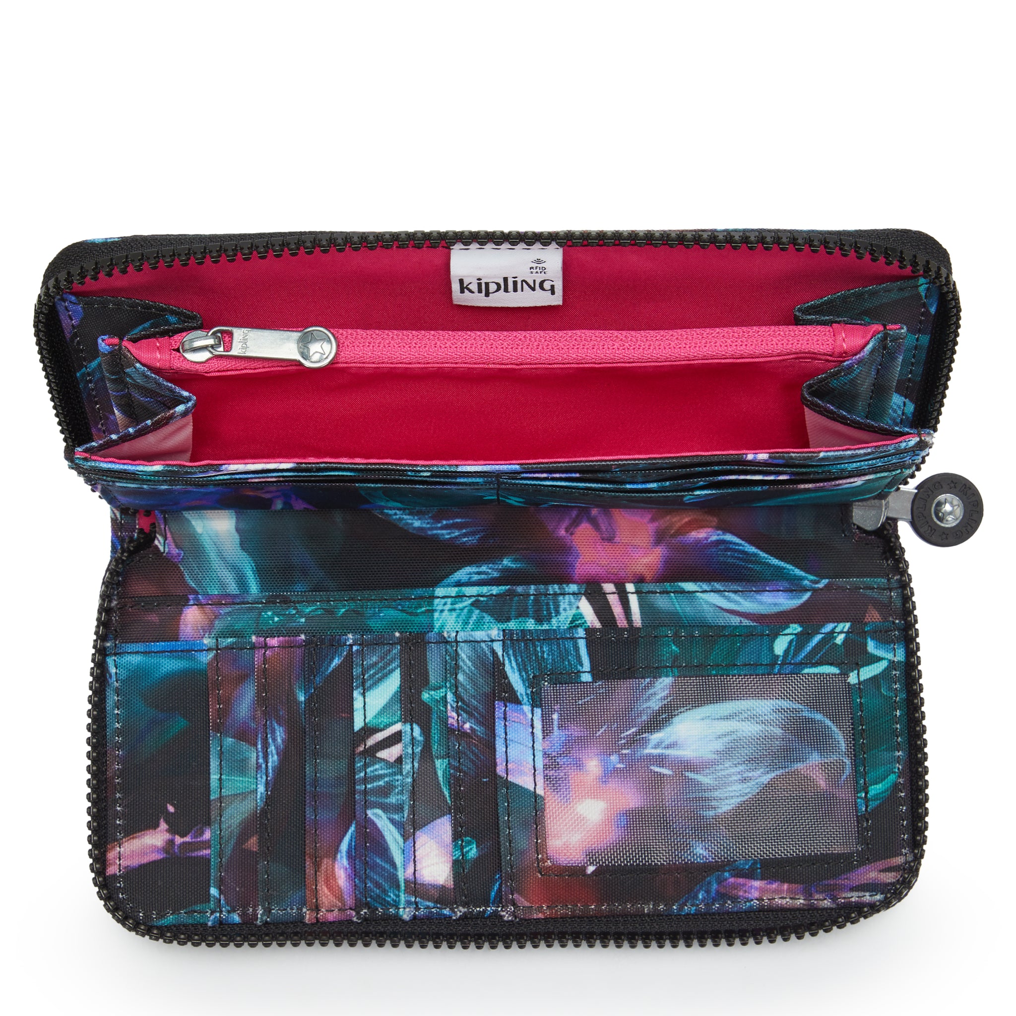 Kipling Money World Spectral Orchid Wallet I3285-7DP