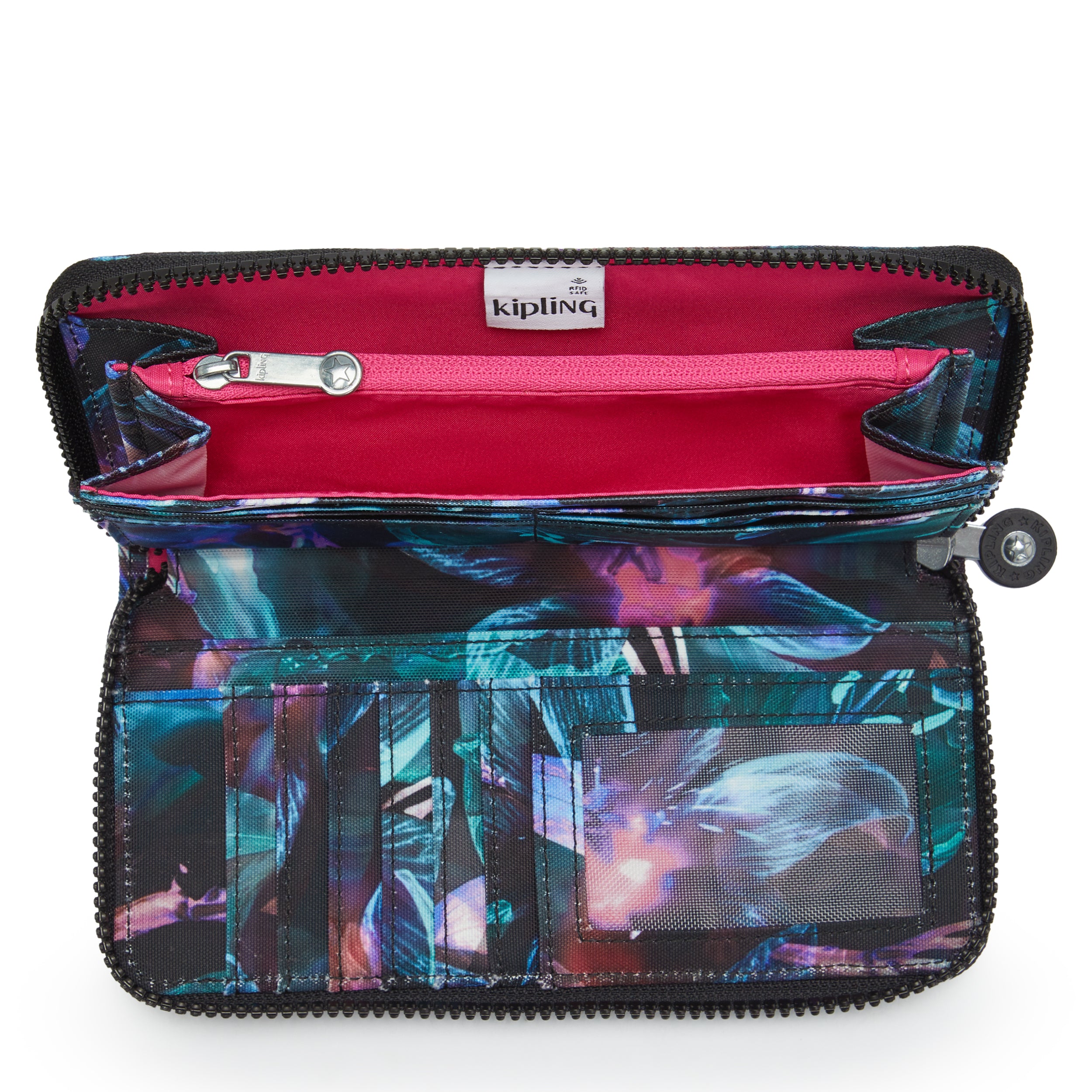 Kipling Money World Spectral Orchid Wallet I3285-7DP