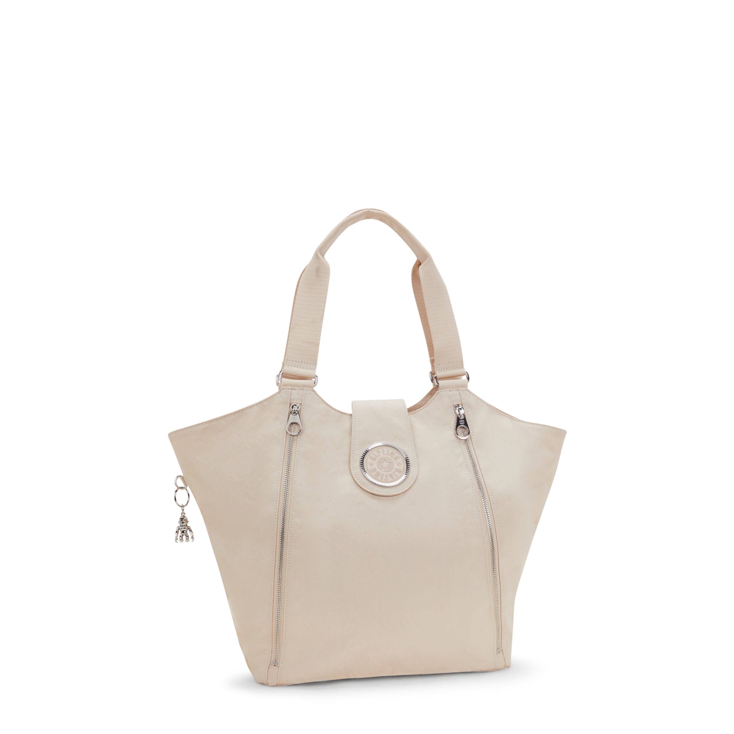 Kipling Recicely Beige Spice Tote Bag I3286-26J