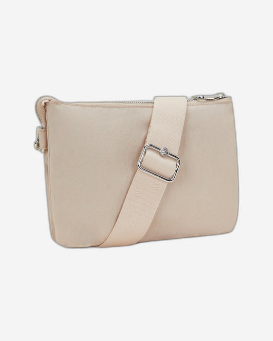 Kipling Riri Zip Beige Spice Crossbody Bag I3302-26J