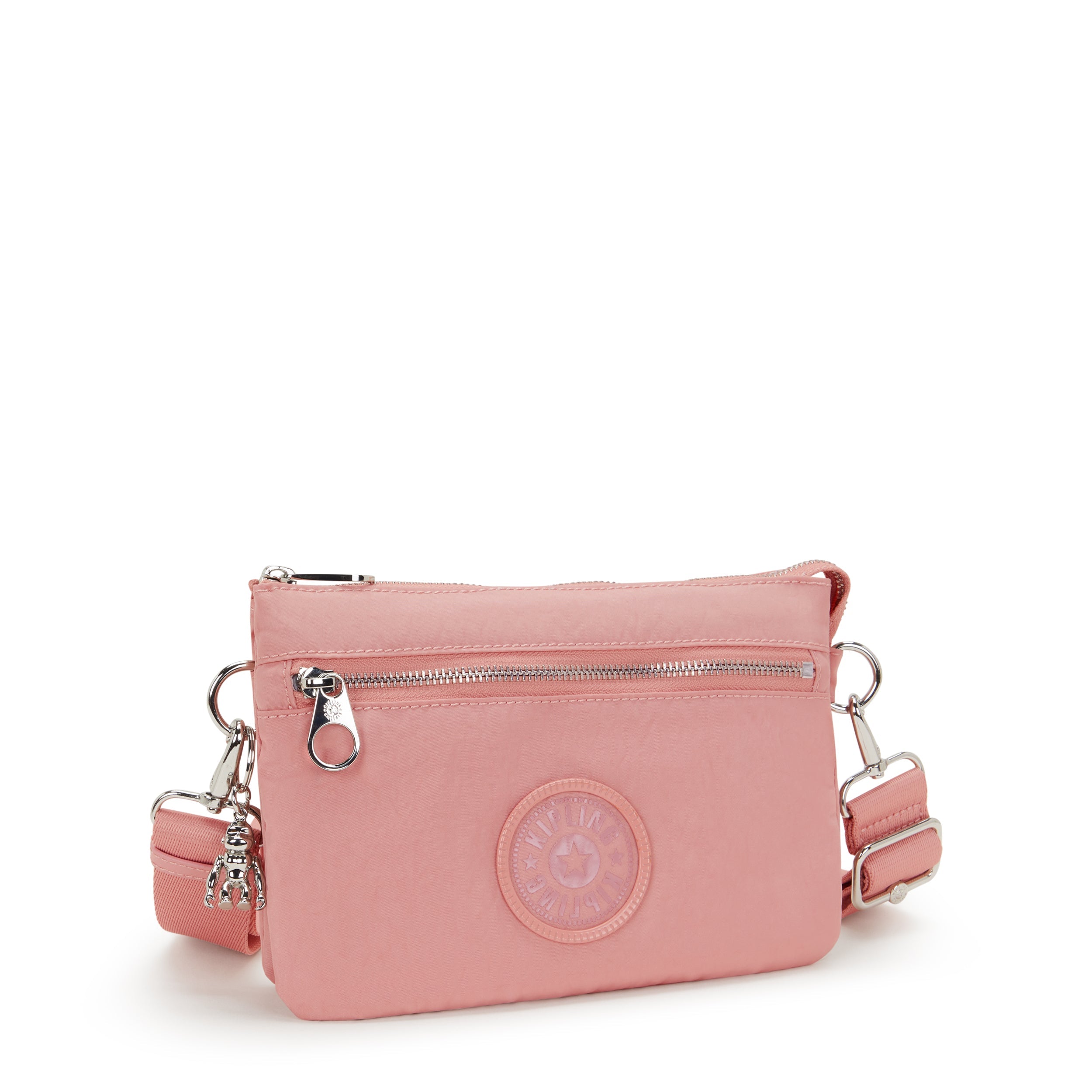 Kipling Riri Zip Rose Spice Crossbody Bag I3302-28N