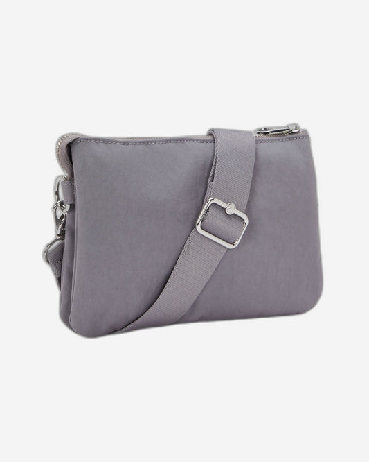Kipling Riri Zip Grey Spice Small Crossbody (with Removable Shoulderstrap) I3302-4GV