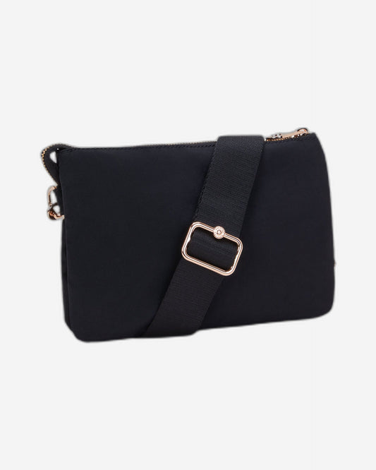 Kipling Riri Zip Blck Rose Spice Small Crossbody I3302-62Q