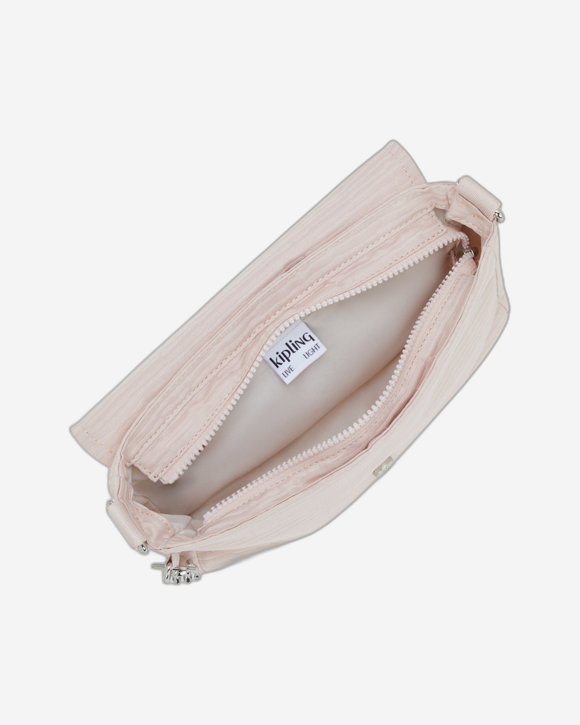 Kipling Aras Up Pink Pearl Jq Shoulder Bag I3353-9KF