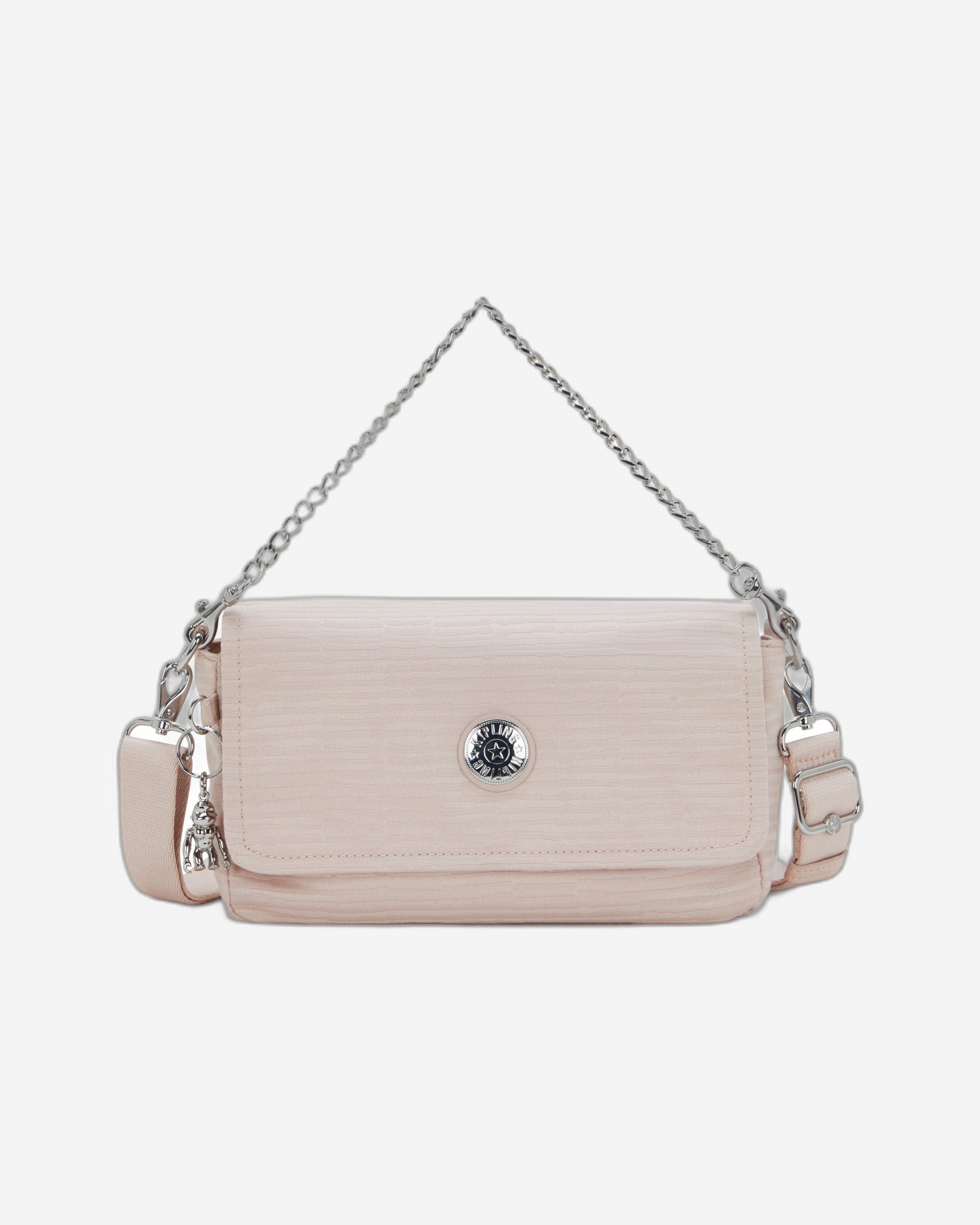 Kipling Aras Up Pink Pearl Jq Shoulder Bag I3353-9KF