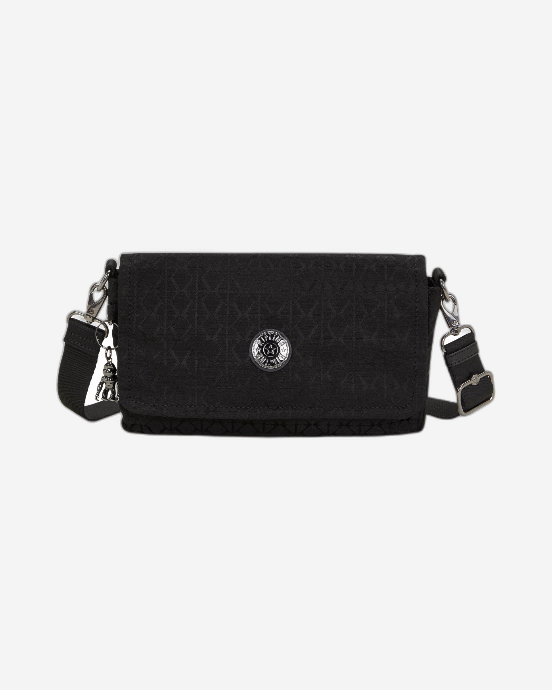 KIPLING Small shoulderbag (with removable chain strap) Female Black Sign Jq Aras Up I3353-Y12