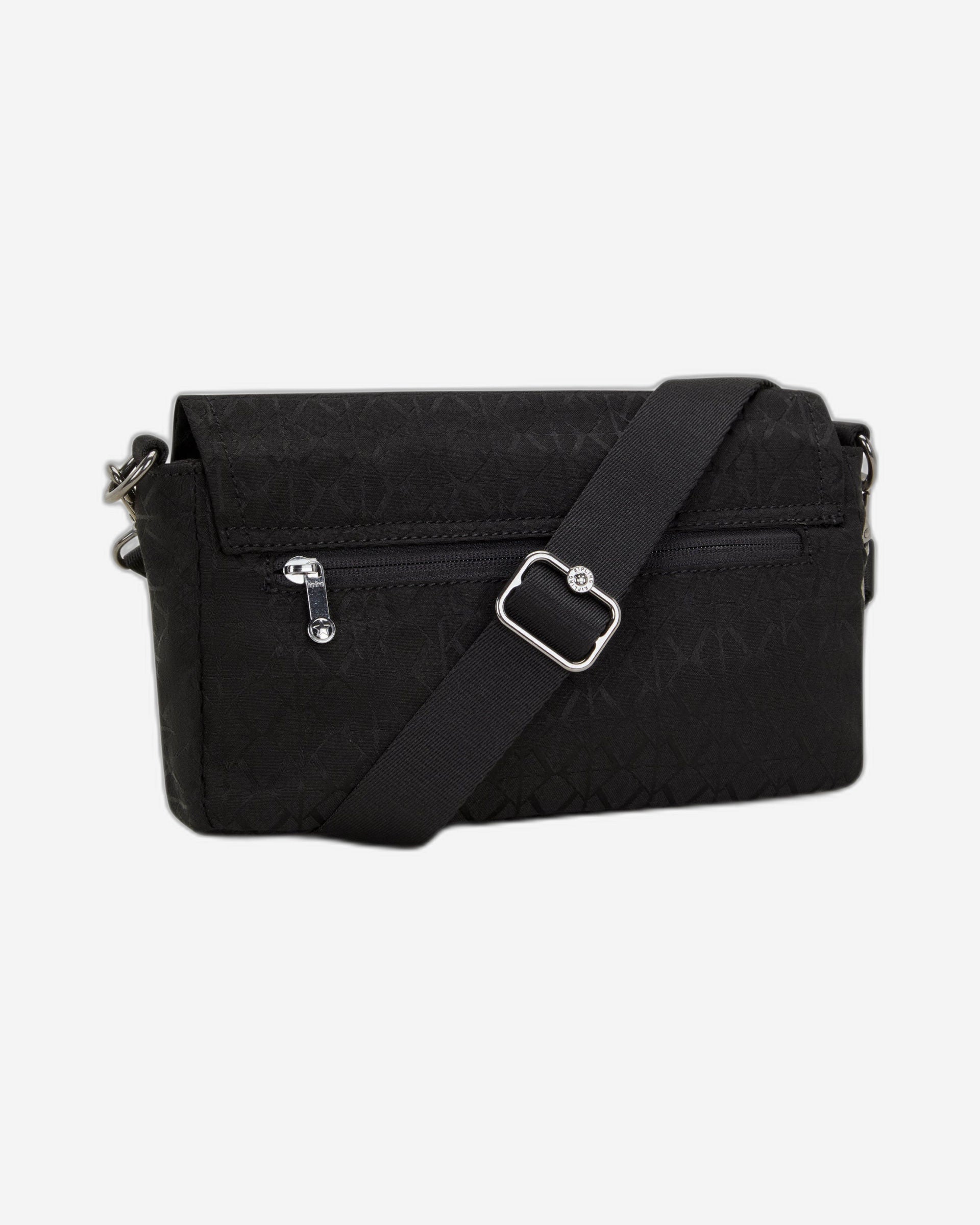 Kipling Aras Up Black Sign Jq Shoulder Bag I3353-Y12