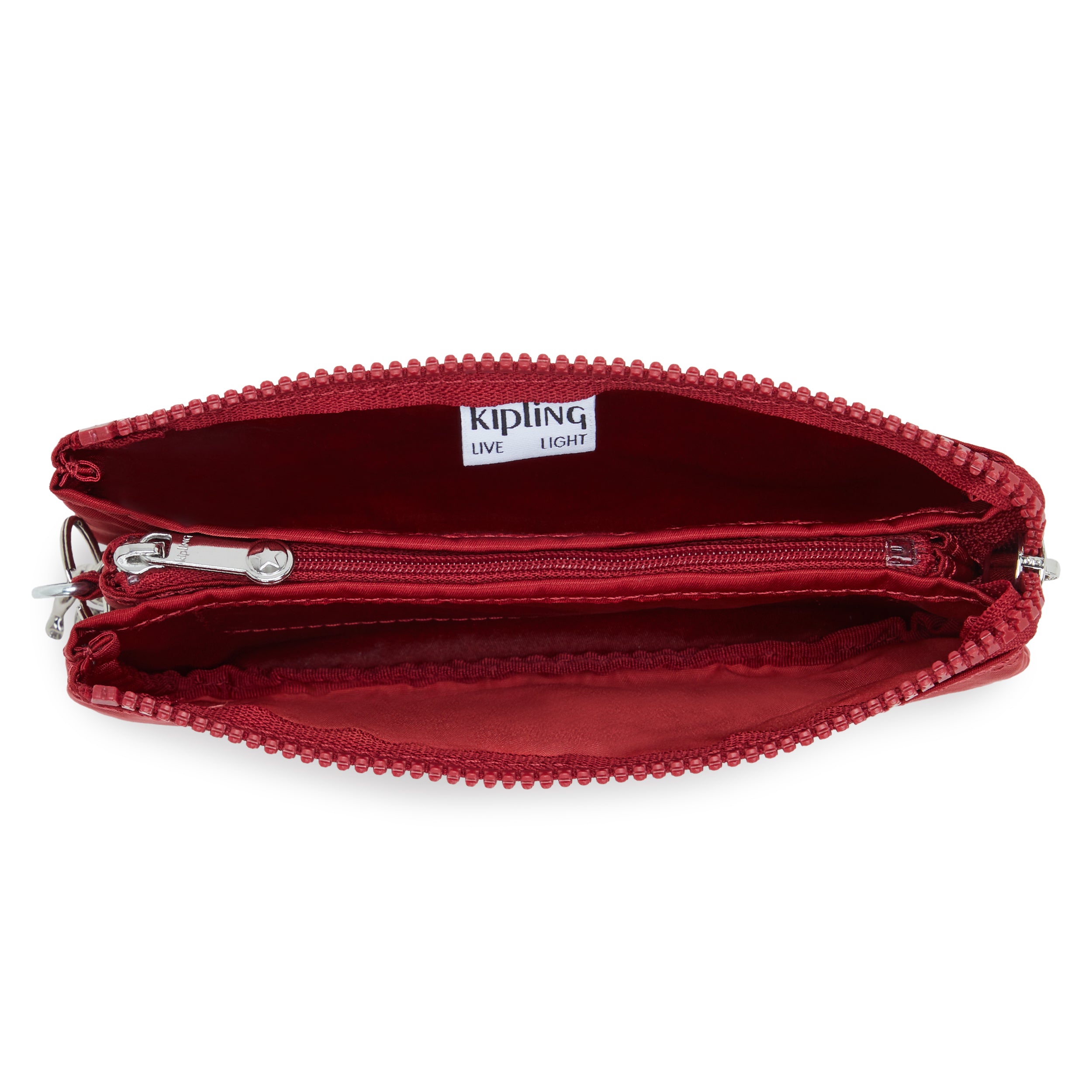 Kipling Creativity L Red Red Wine Purse I3361-6SE