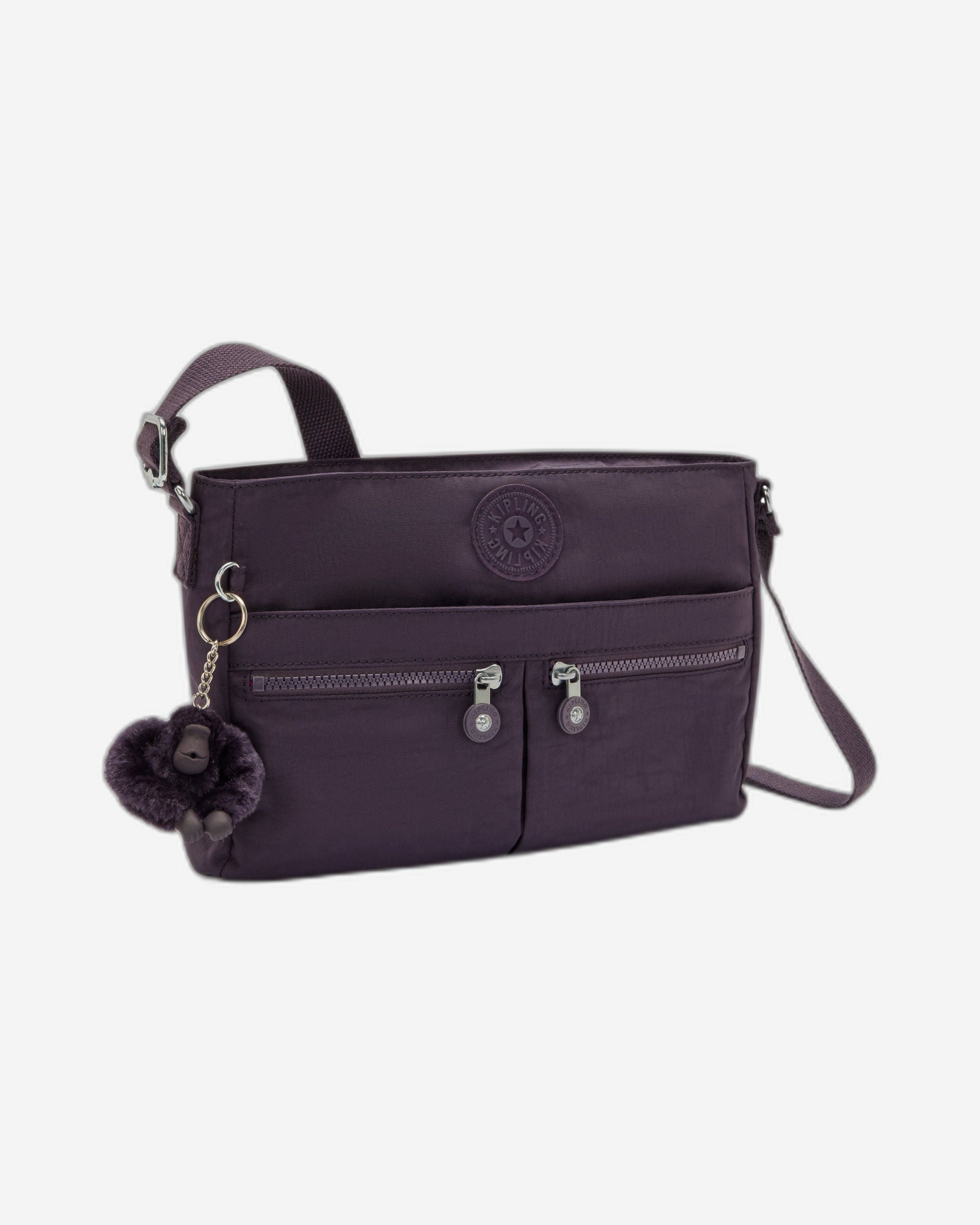 Kipling New Angie Ultimate Plum Small Crossbody I3389-67U